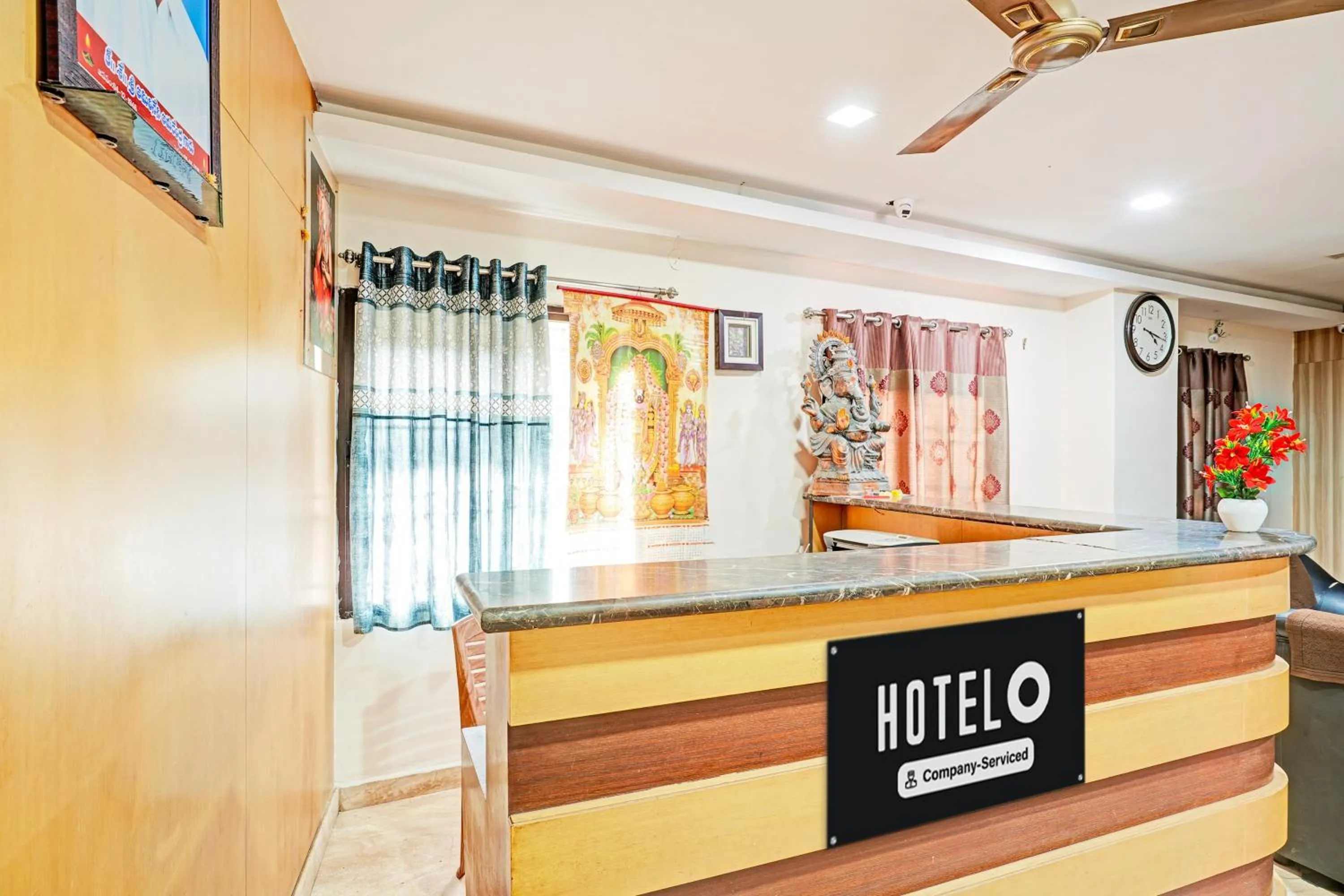Lobby or reception in Hotel O Anantapur