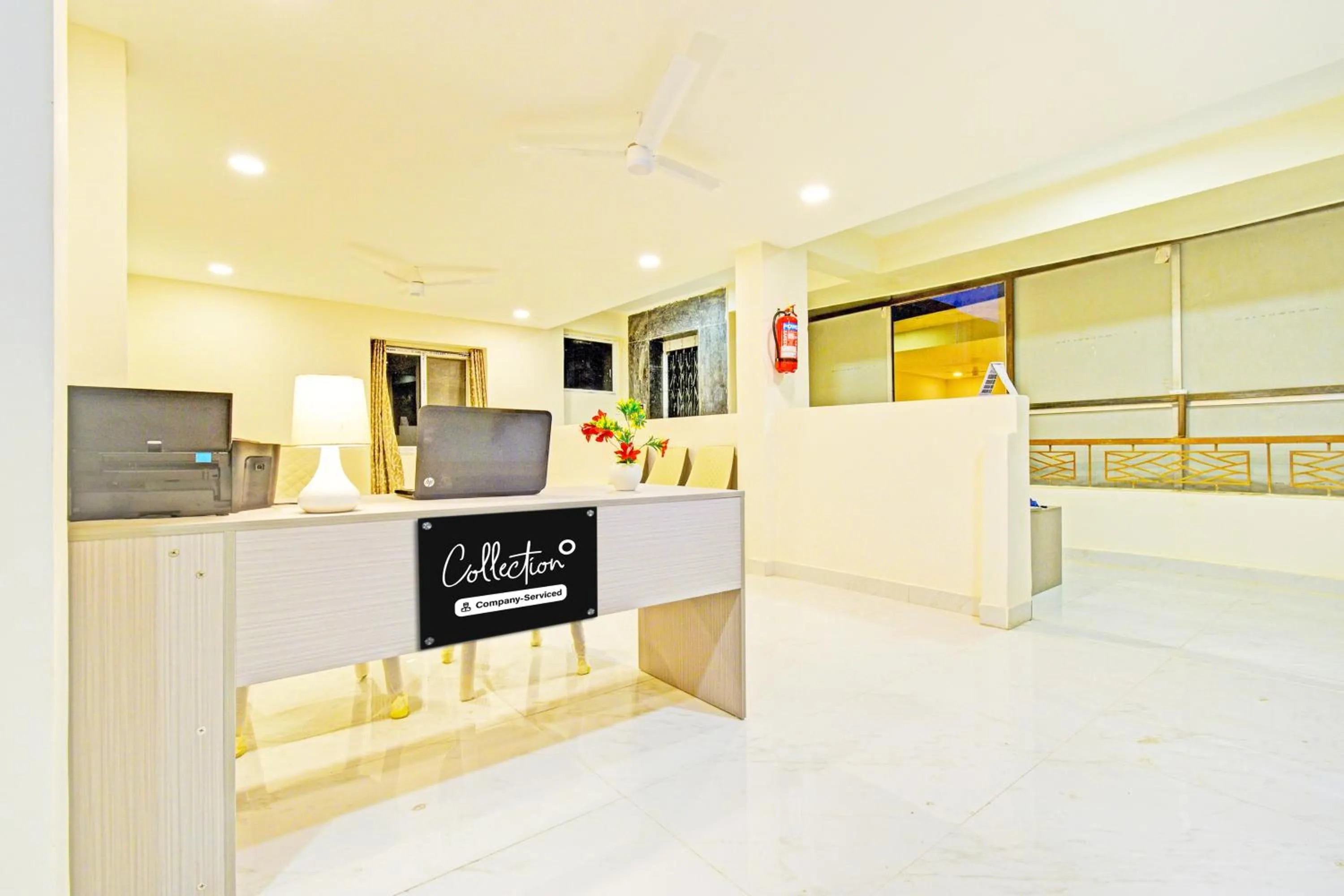 Lobby or reception in Super Collection O Sanath Nagar Near Railway Station