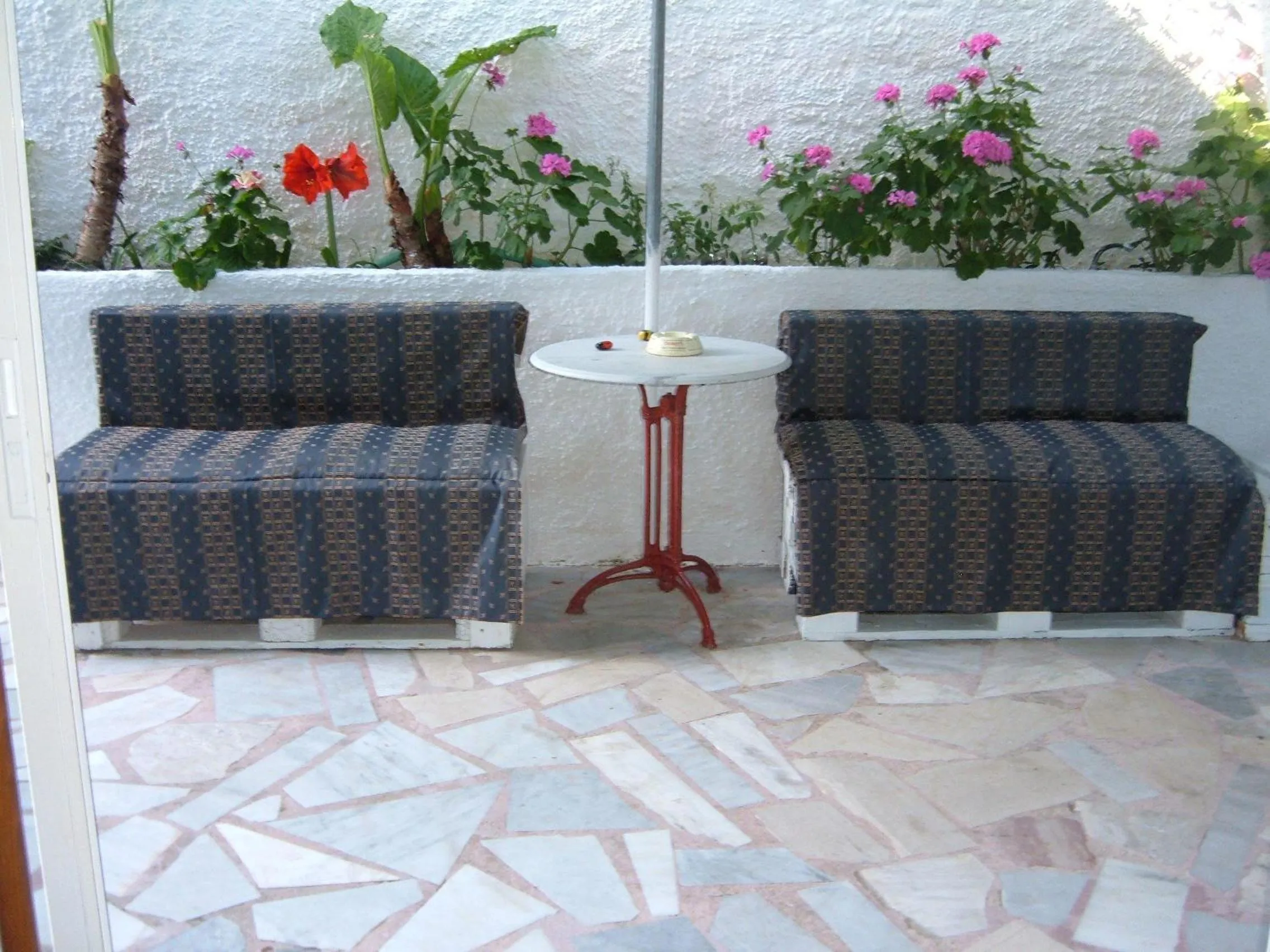 Patio in Poseidon Apartments