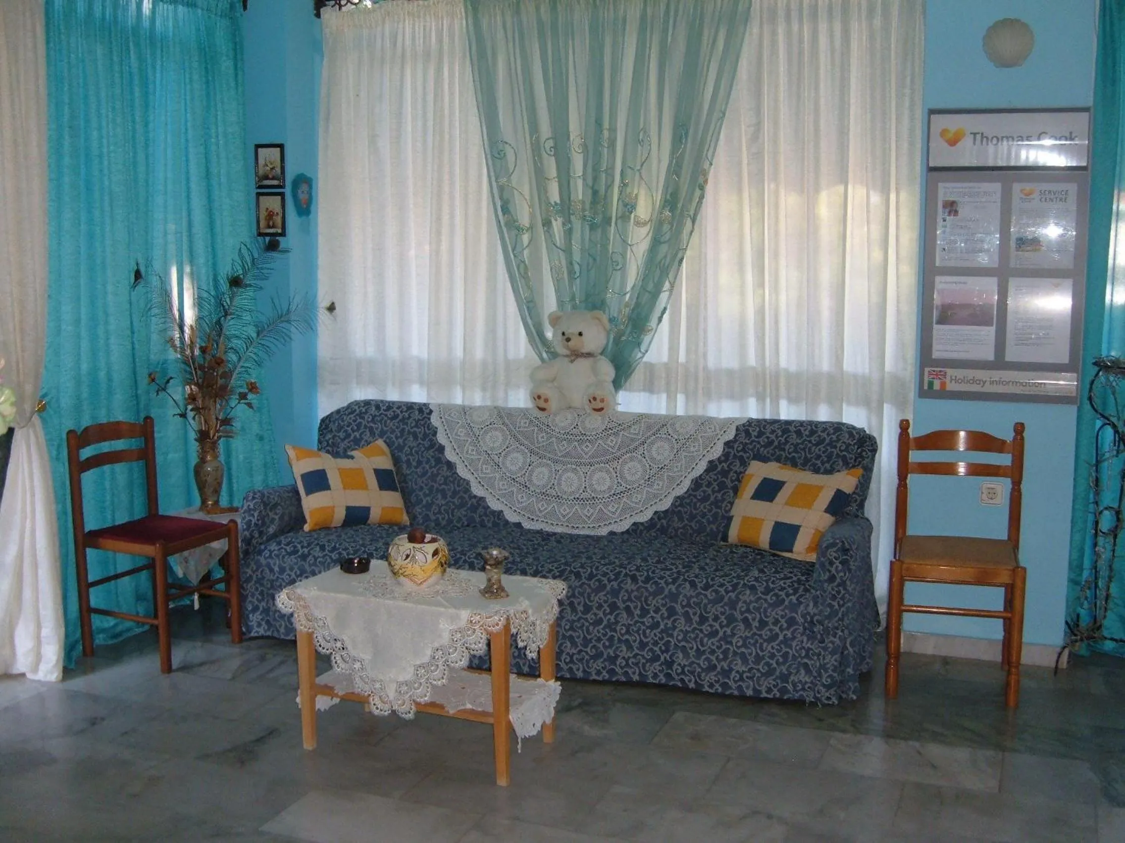 Lobby or reception in Poseidon Apartments