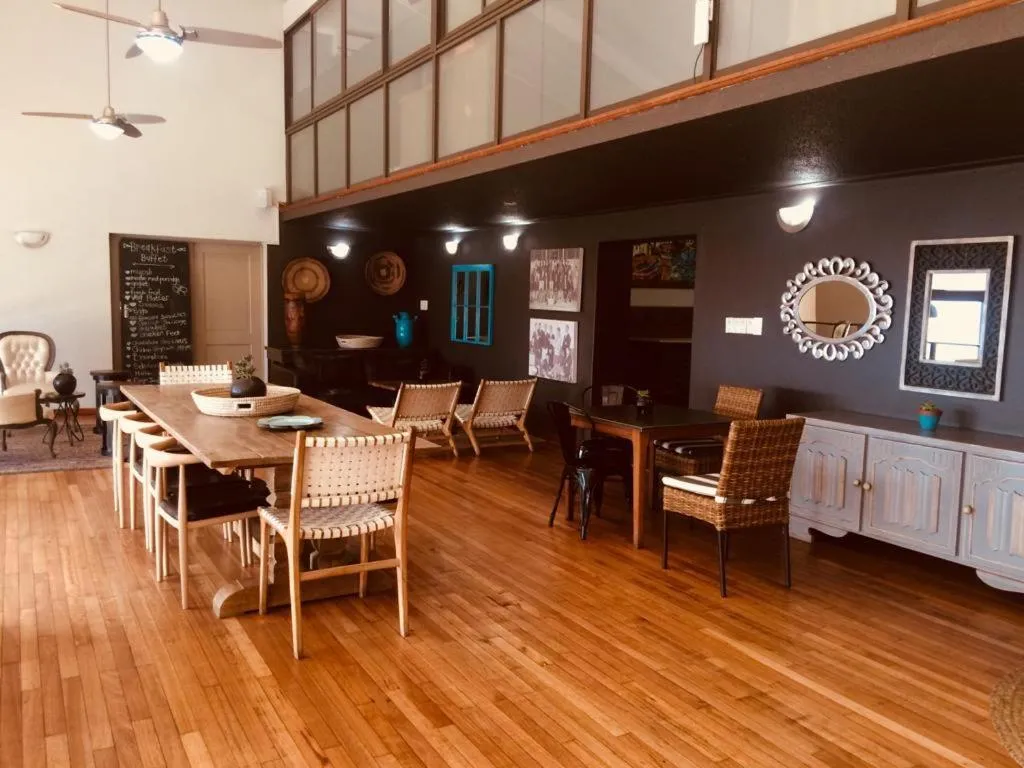 Dining area in Hotel Portao Diaz