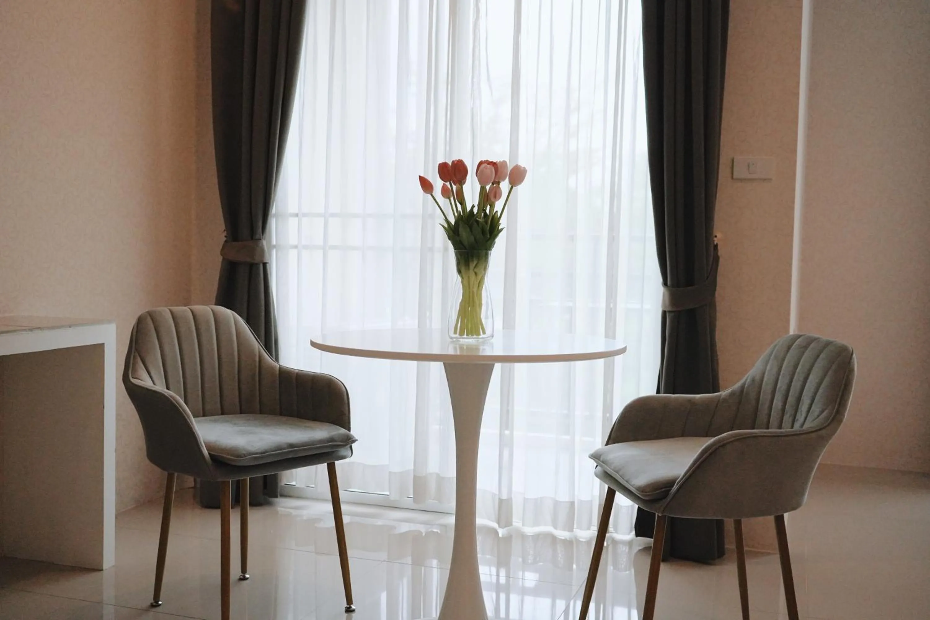 Seating area in Herry Residence