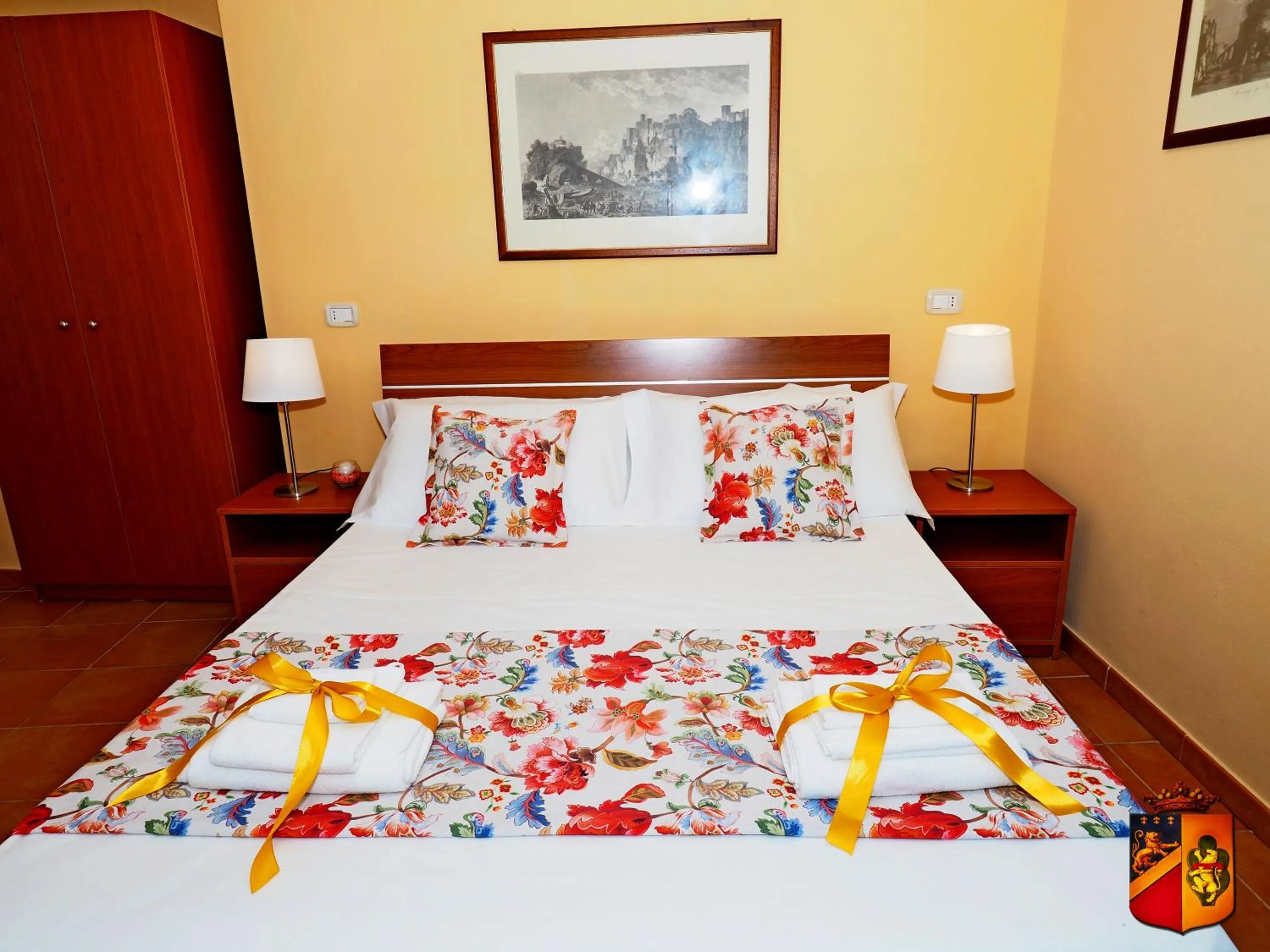 Bedroom, Bed in Palazzo Toraldo di Francia