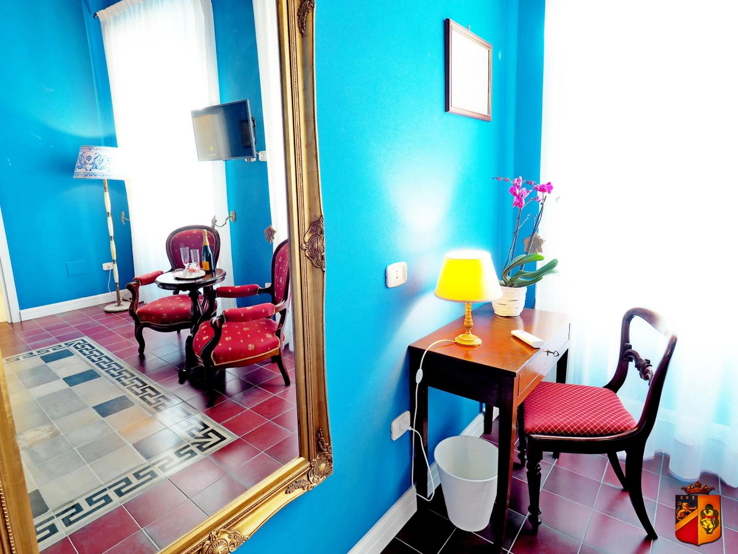 Bedroom in Palazzo Toraldo di Francia