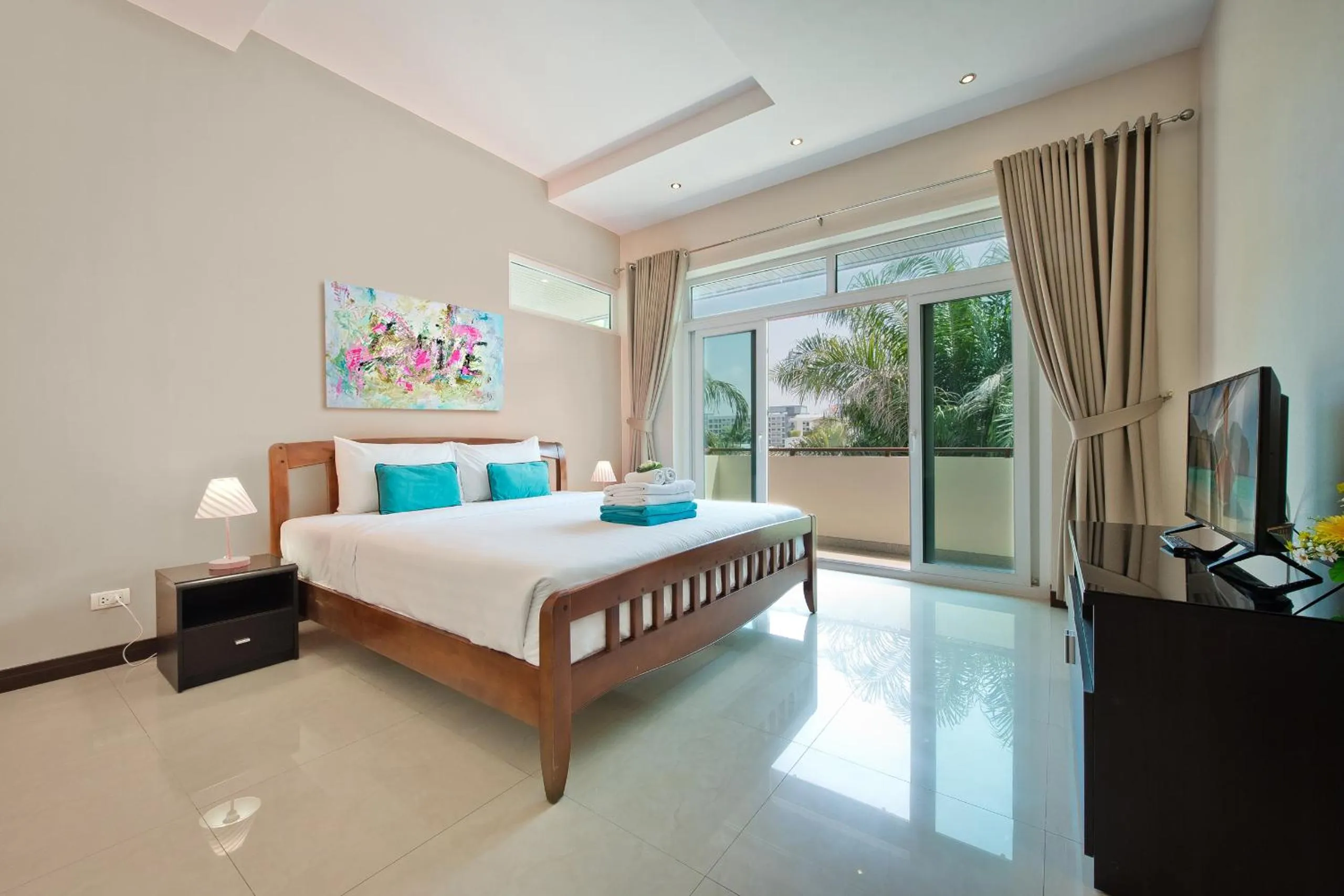 Photo of the whole room, Bed in Tropicana Pool Villa