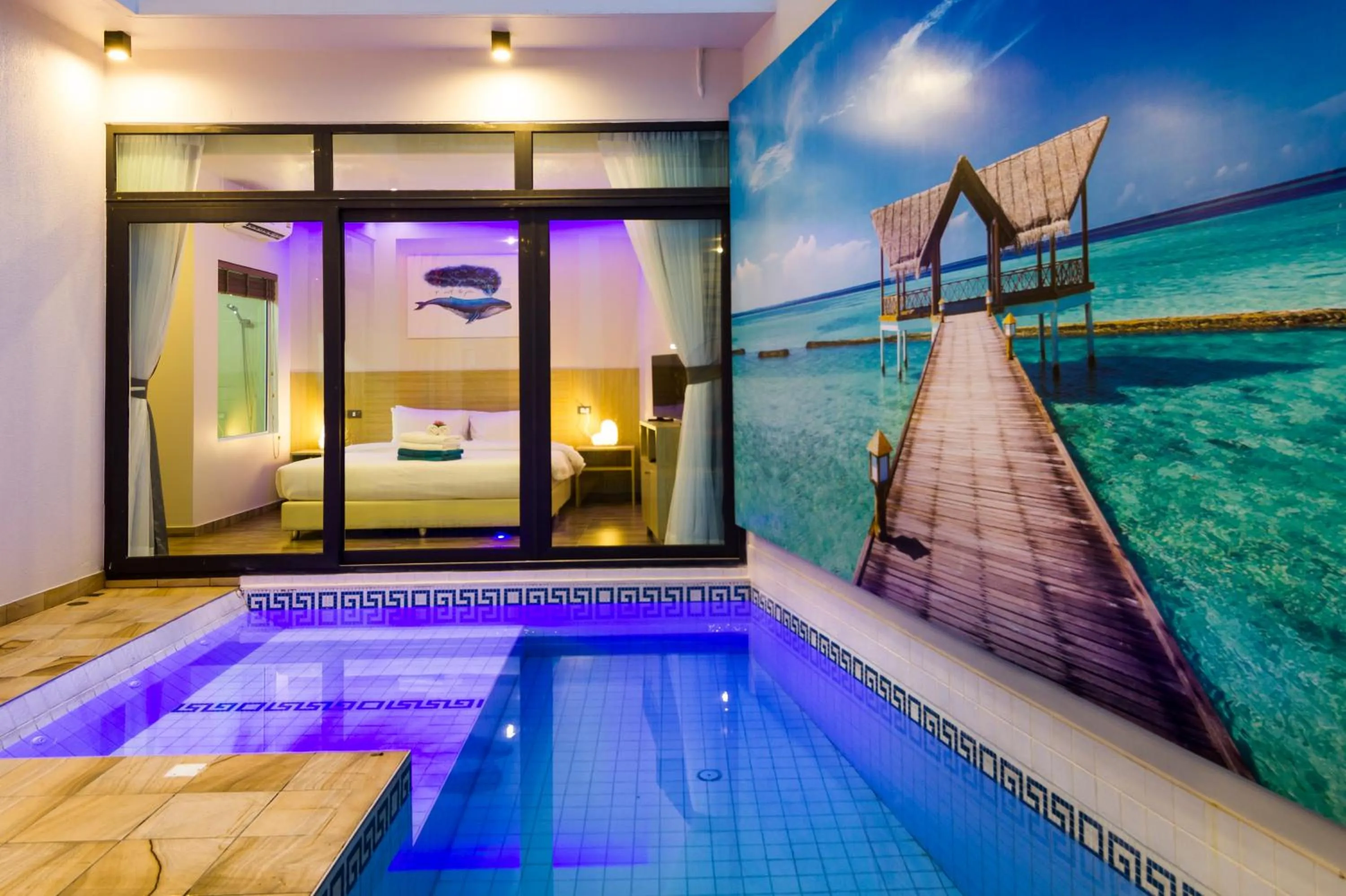 Swimming pool in Tropicana Pool Villa