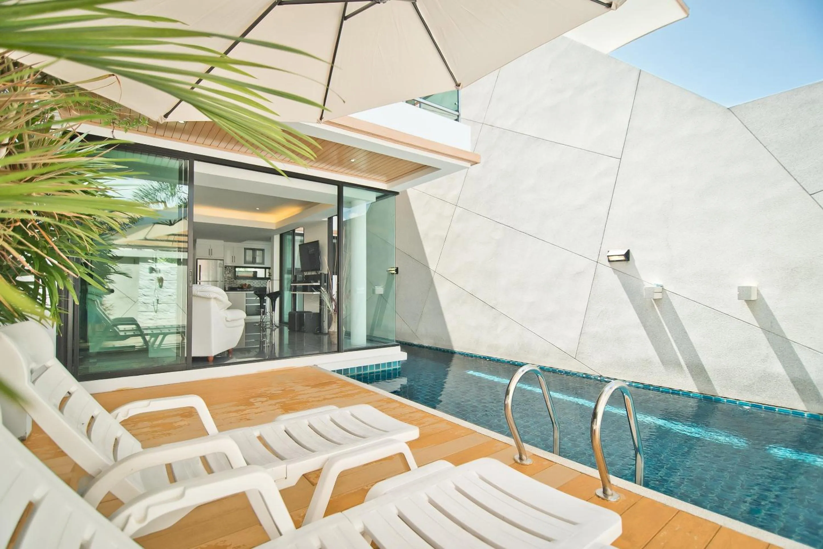 Patio in Tropicana Pool Villa