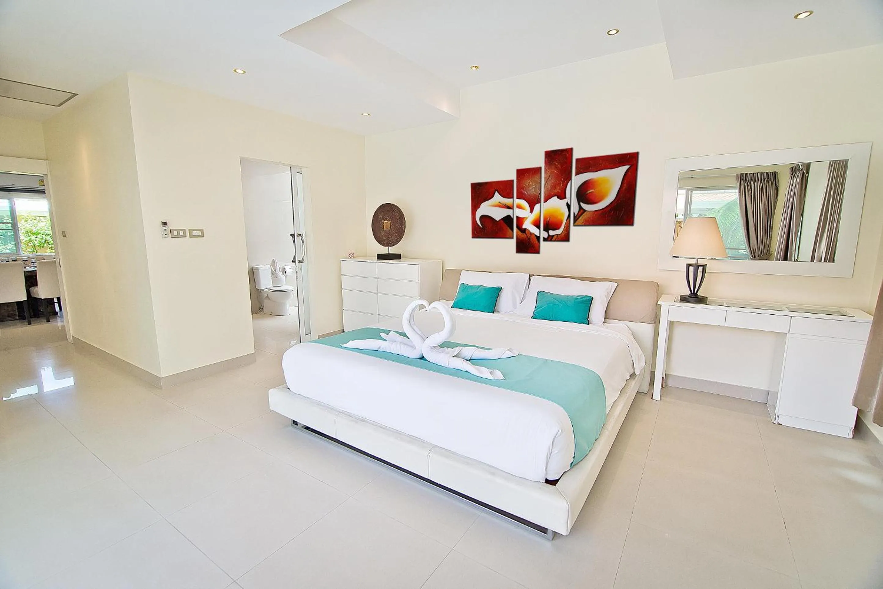 Photo of the whole room, Bed in Tropicana Pool Villa