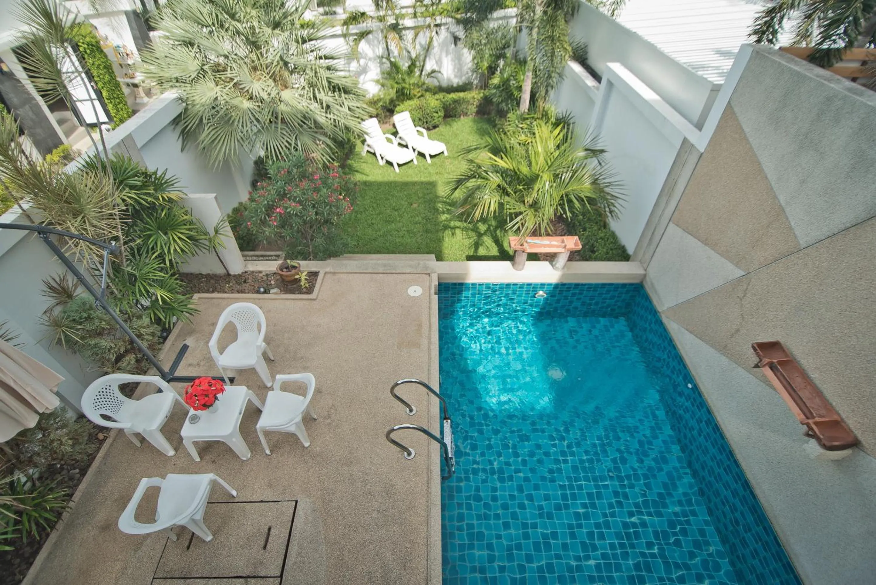 Patio in Tropicana Pool Villa