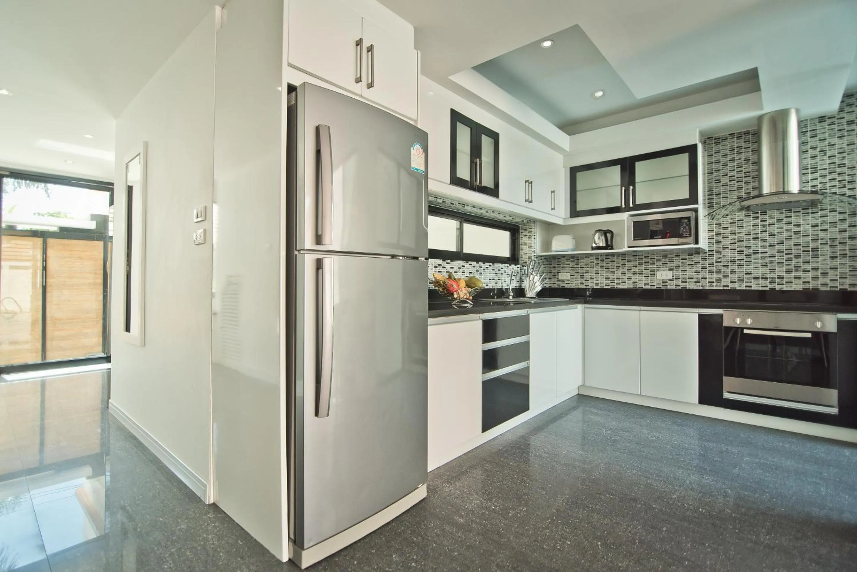 Kitchen or kitchenette in Tropicana Pool Villa