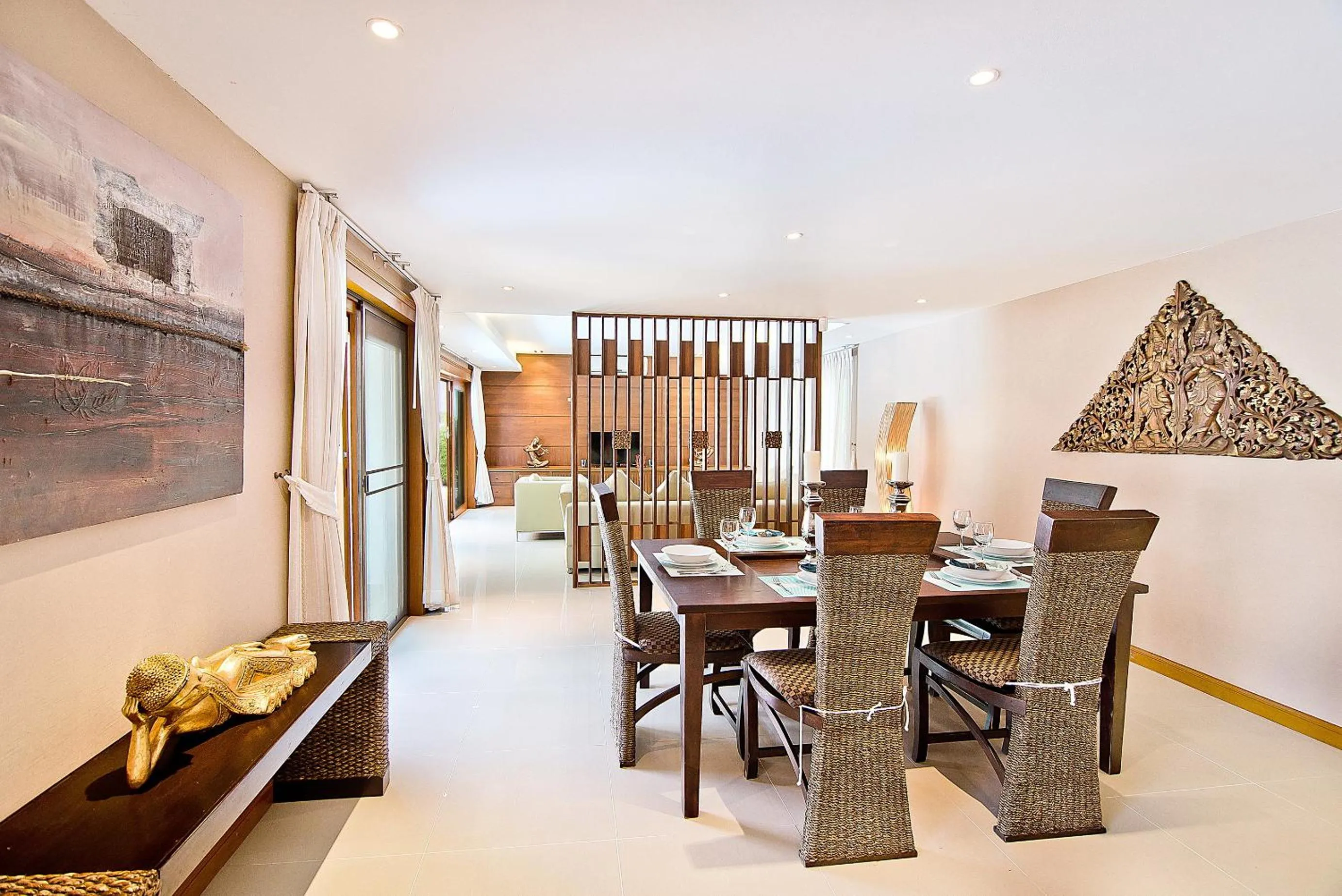 Decorative detail in Tropicana Pool Villa