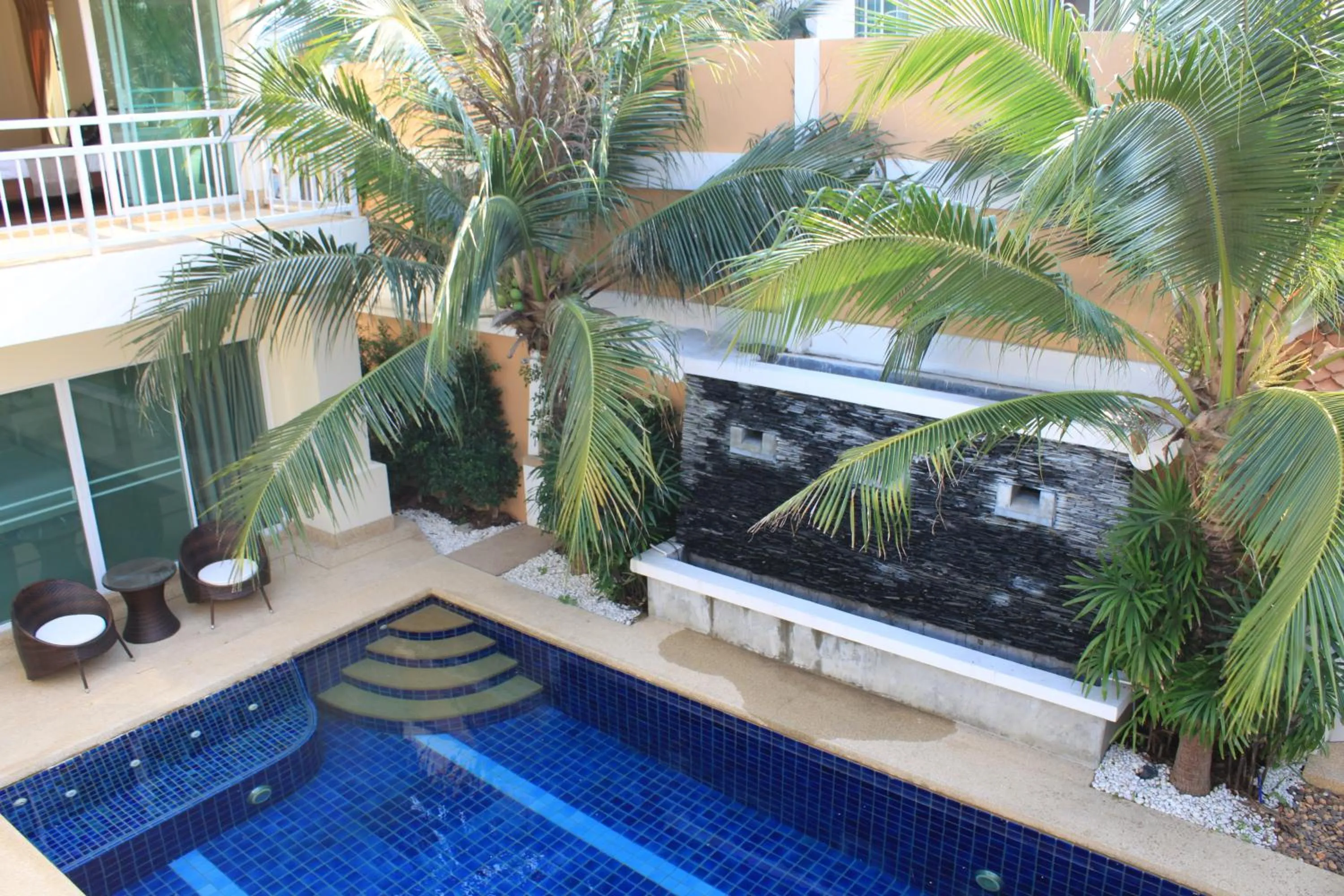 Bird's eye view in Tropicana Pool Villa