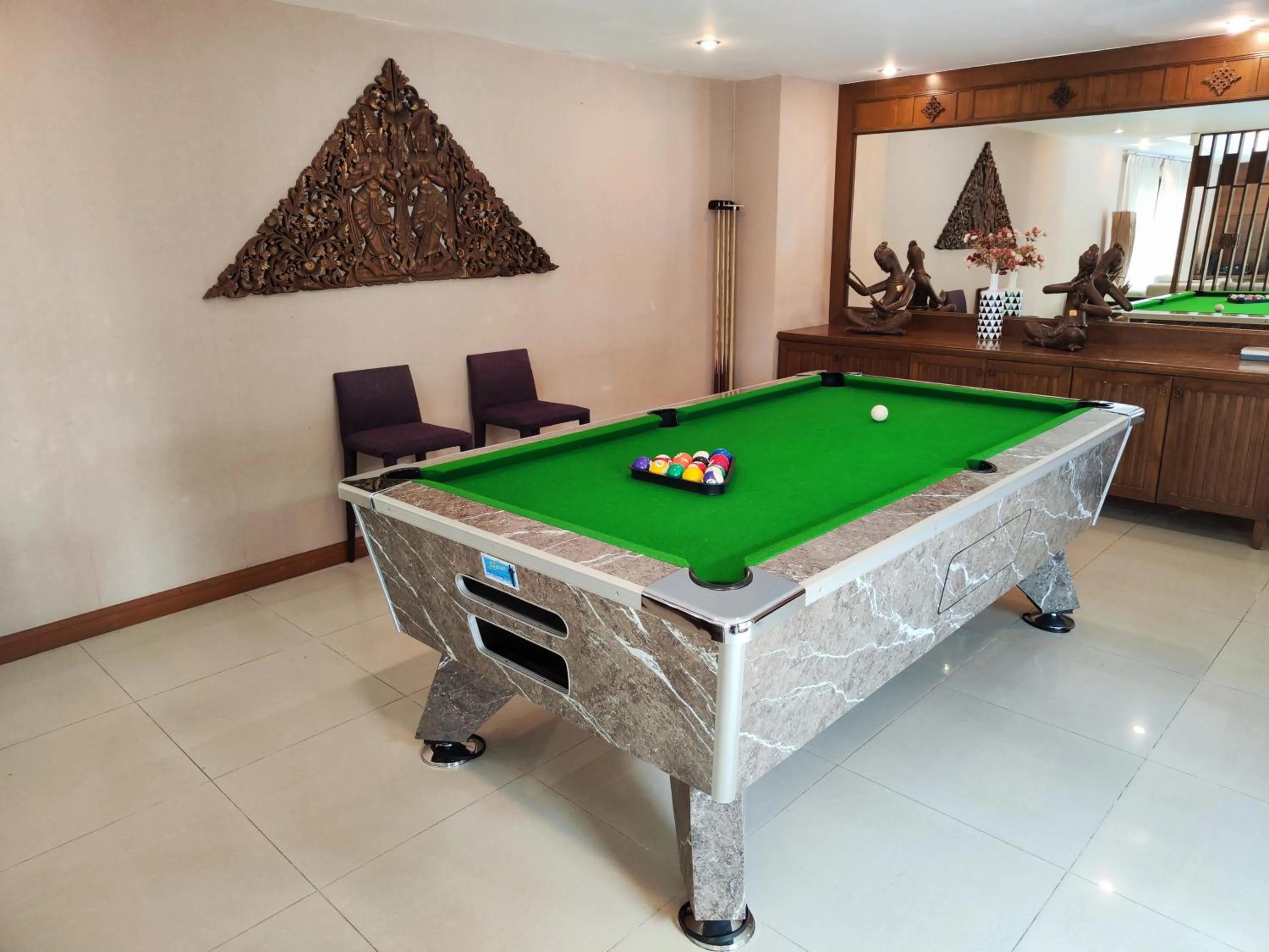 Game Room in Tropicana Pool Villa