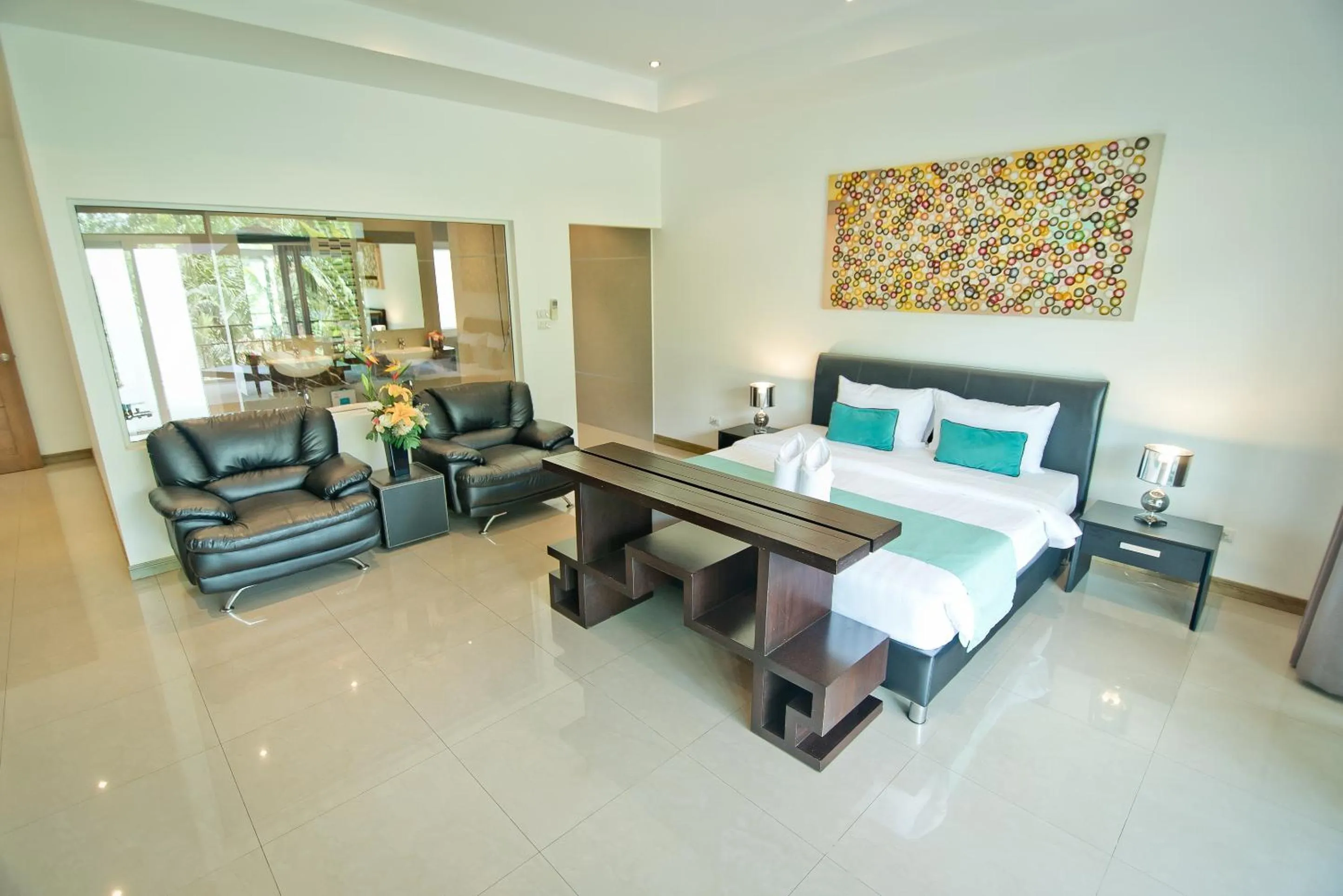 Bedroom, Bed in Tropicana Pool Villa