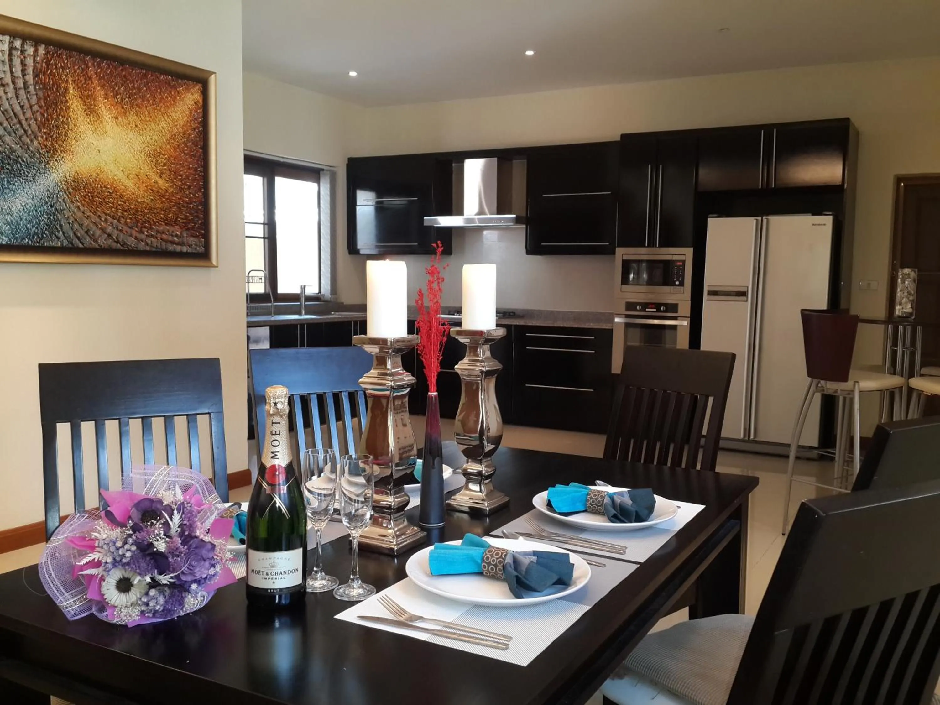 Dining area in Tropicana Pool Villa