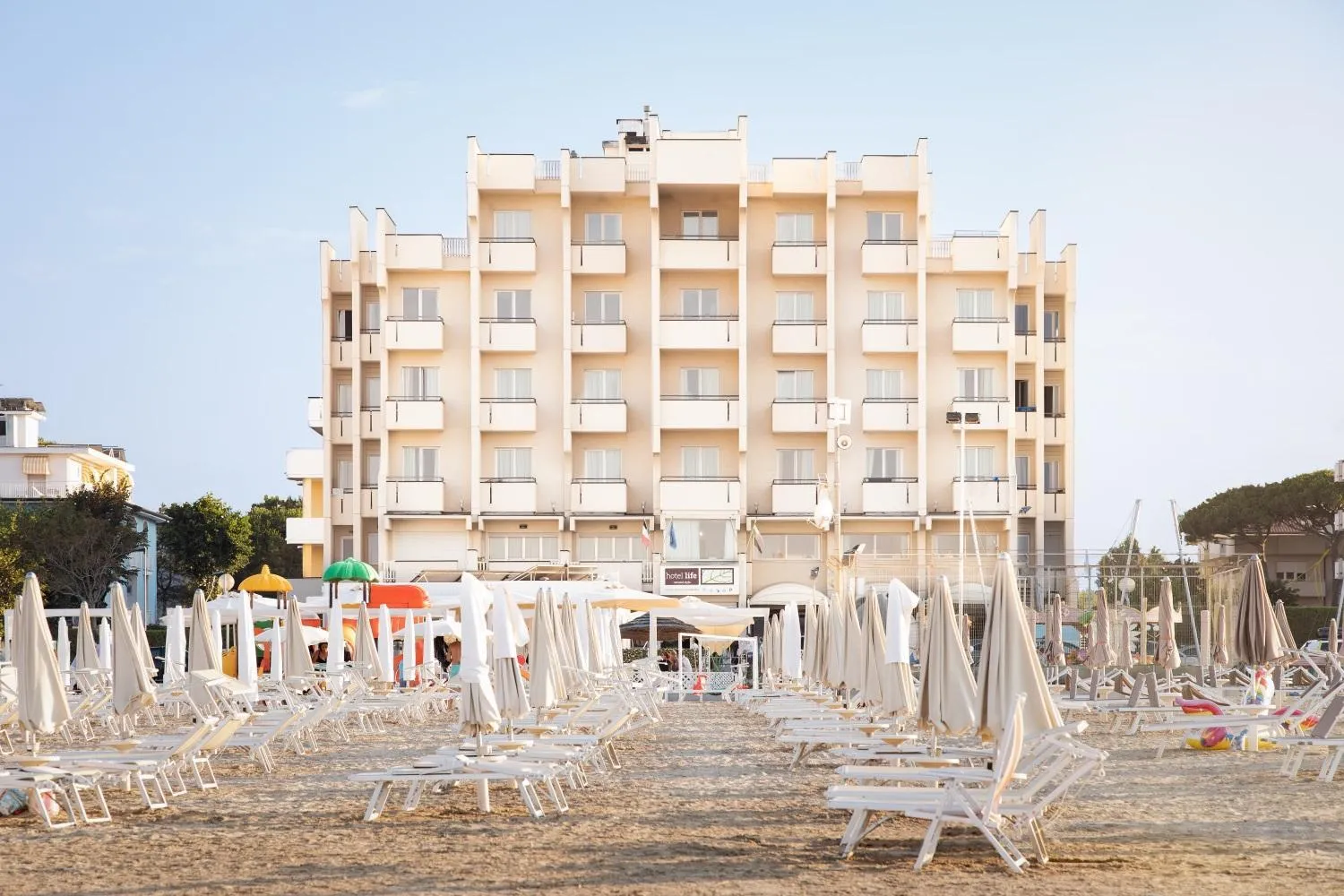 Property building in Hotel Life