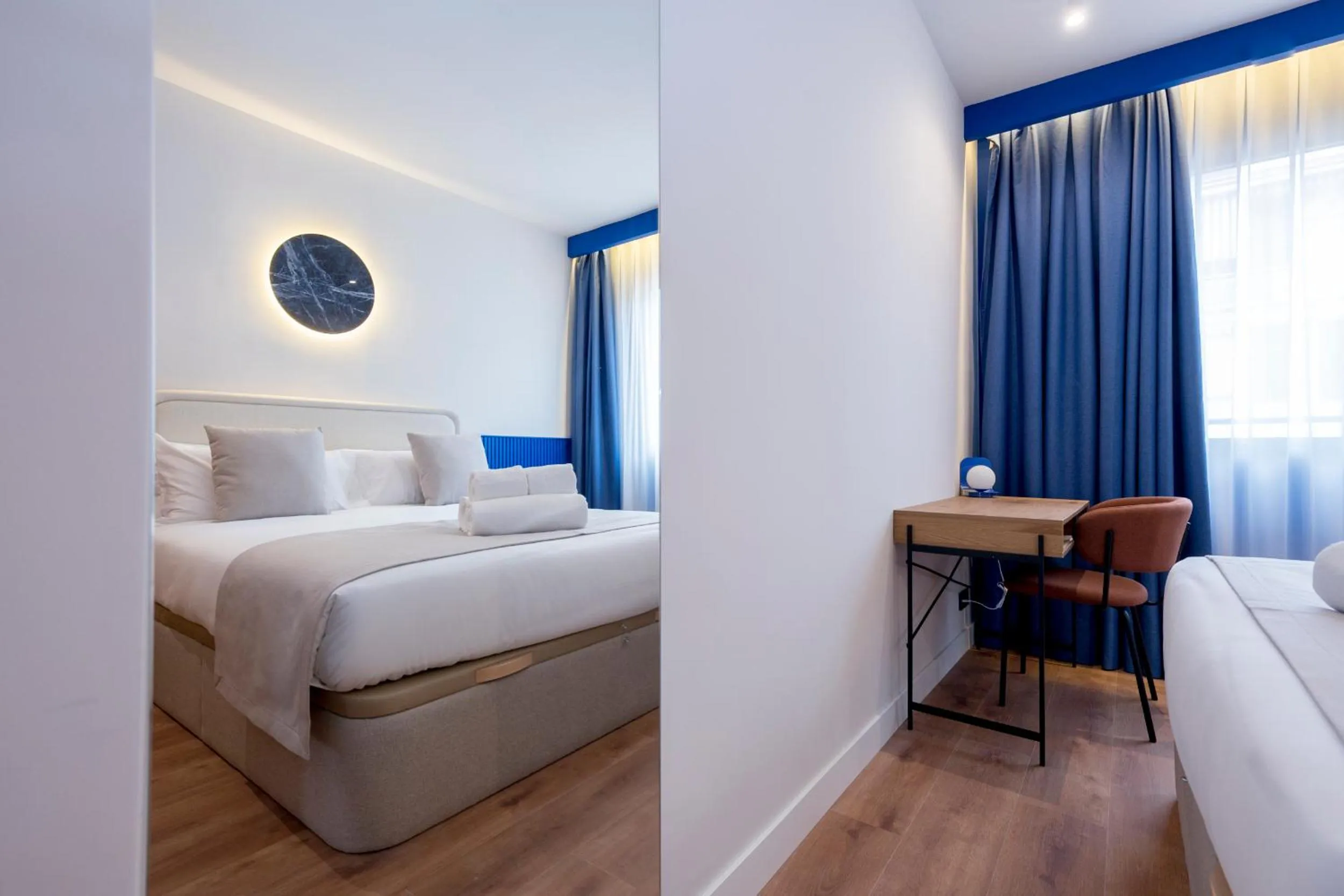 Bed in Iconic Suites