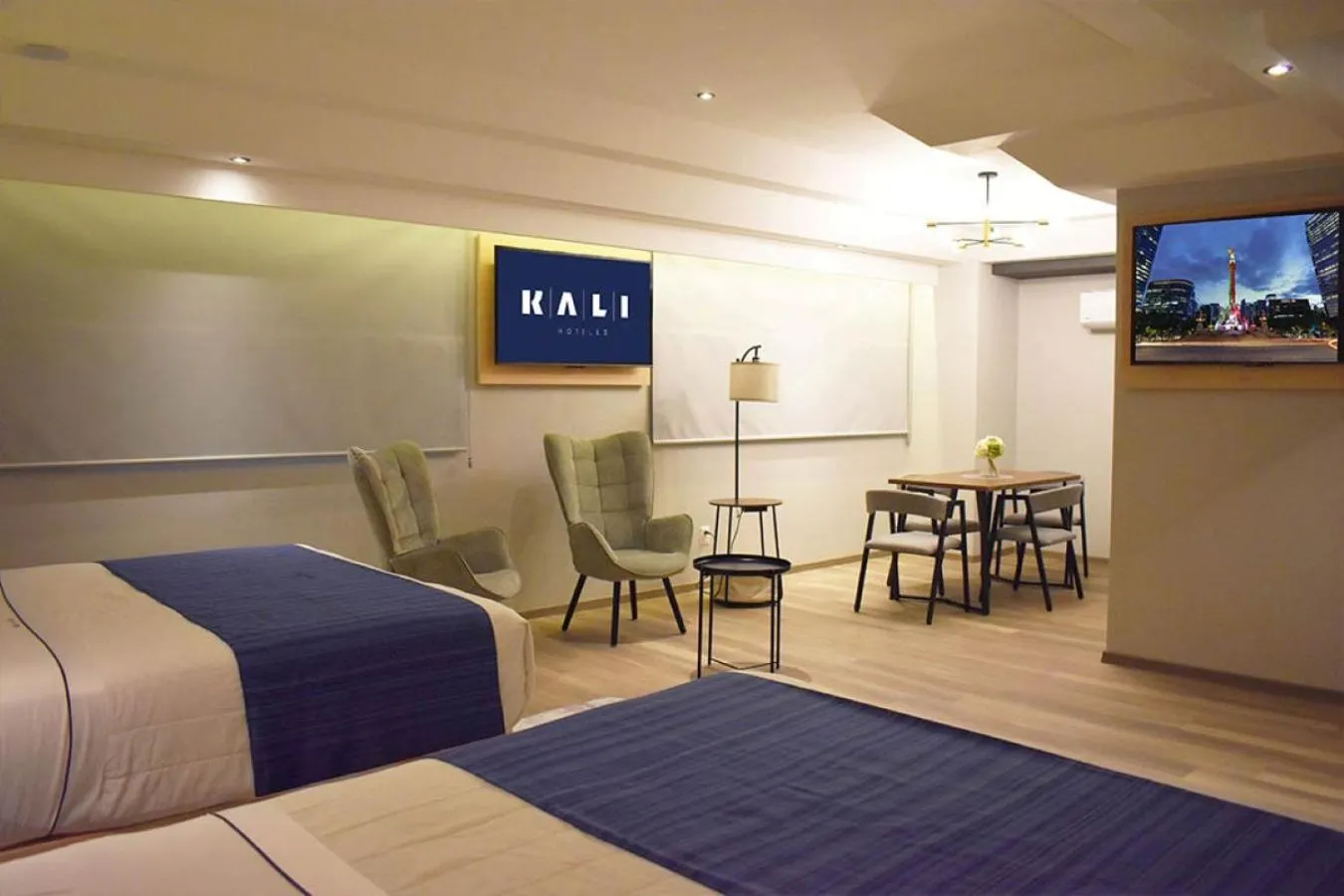 Bed in Hotel Torremolinos Vallejo Ciudad de Mexico