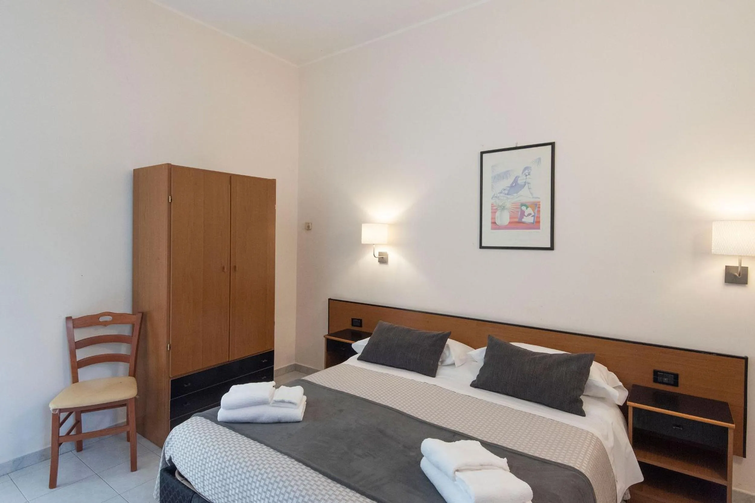 Bed in Hotel Fiorentina