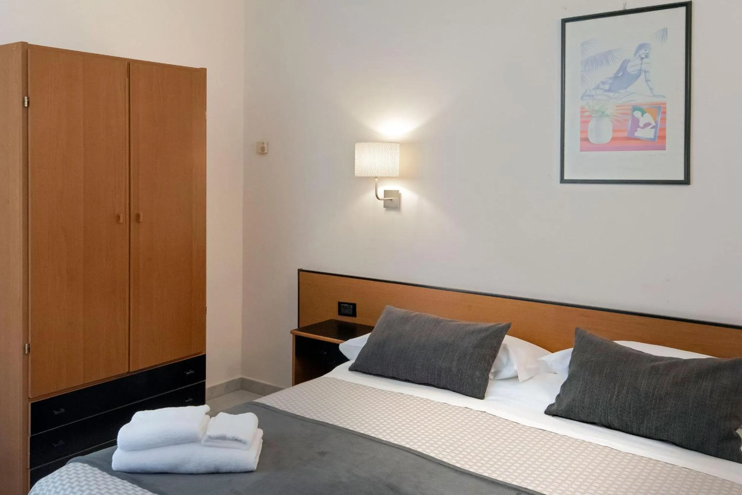 Bed in Hotel Fiorentina