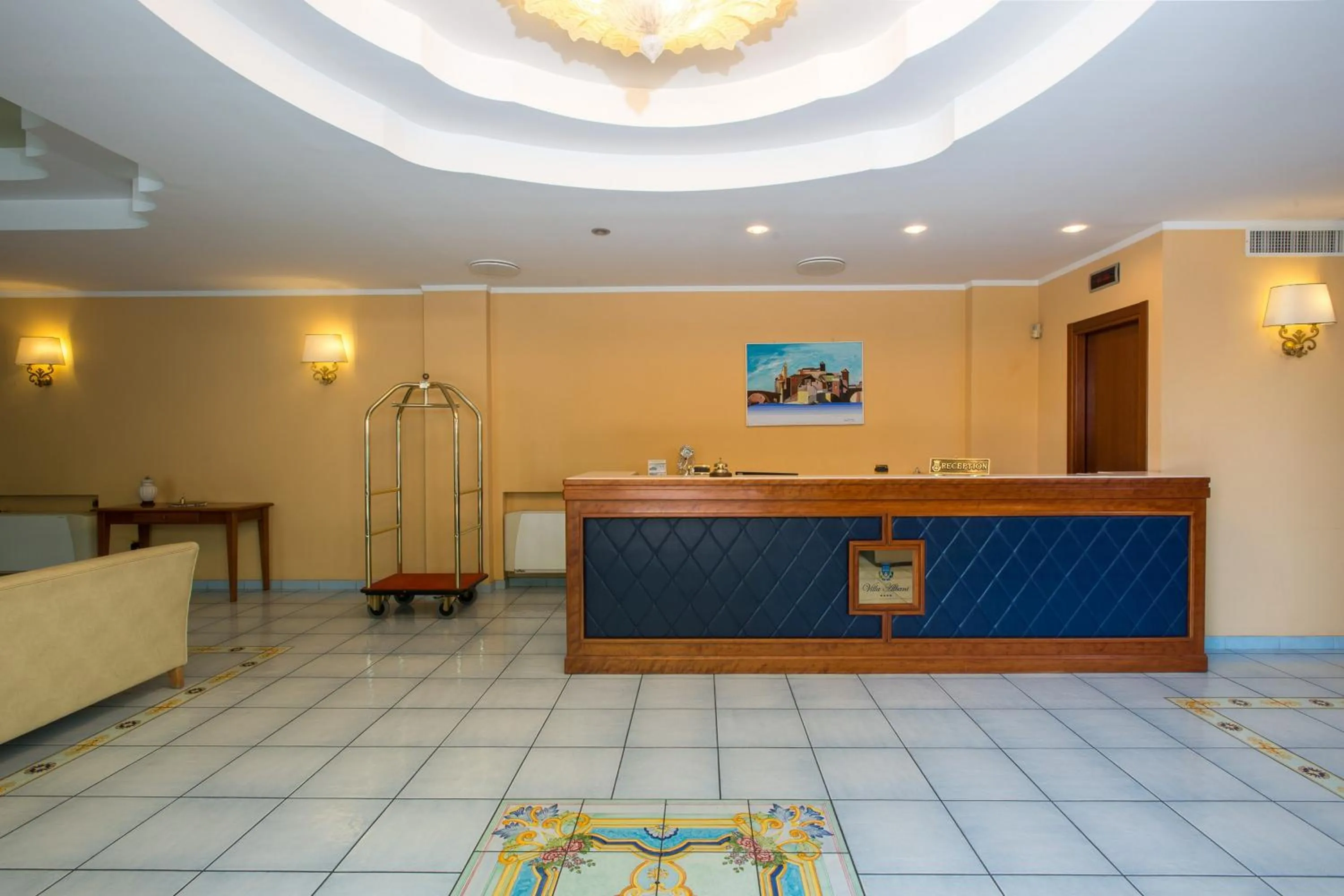 Staff in Hotel Villa Albani