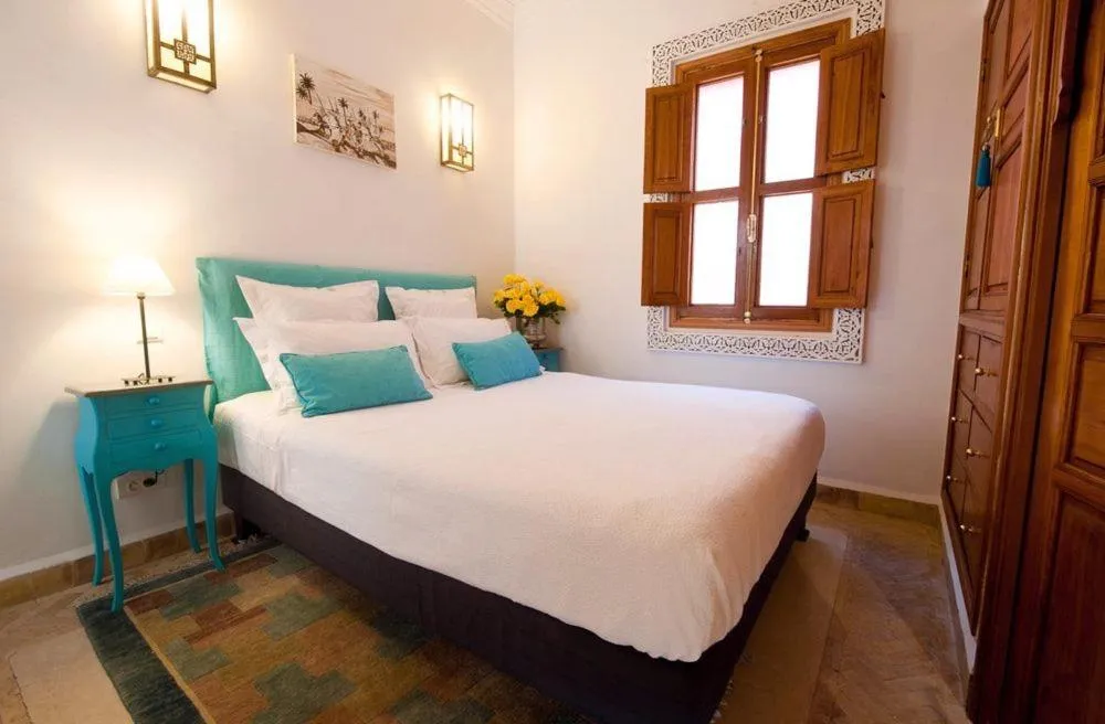 Photo of the whole room, Bed in Riad La Villa Marrakech
