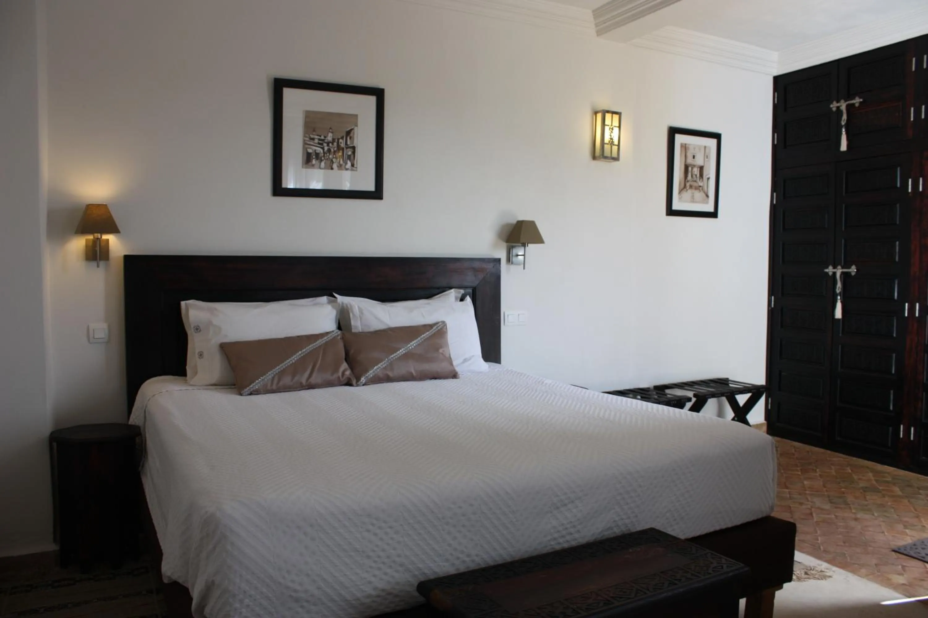 Bedroom, Bed in Riad La Villa Marrakech