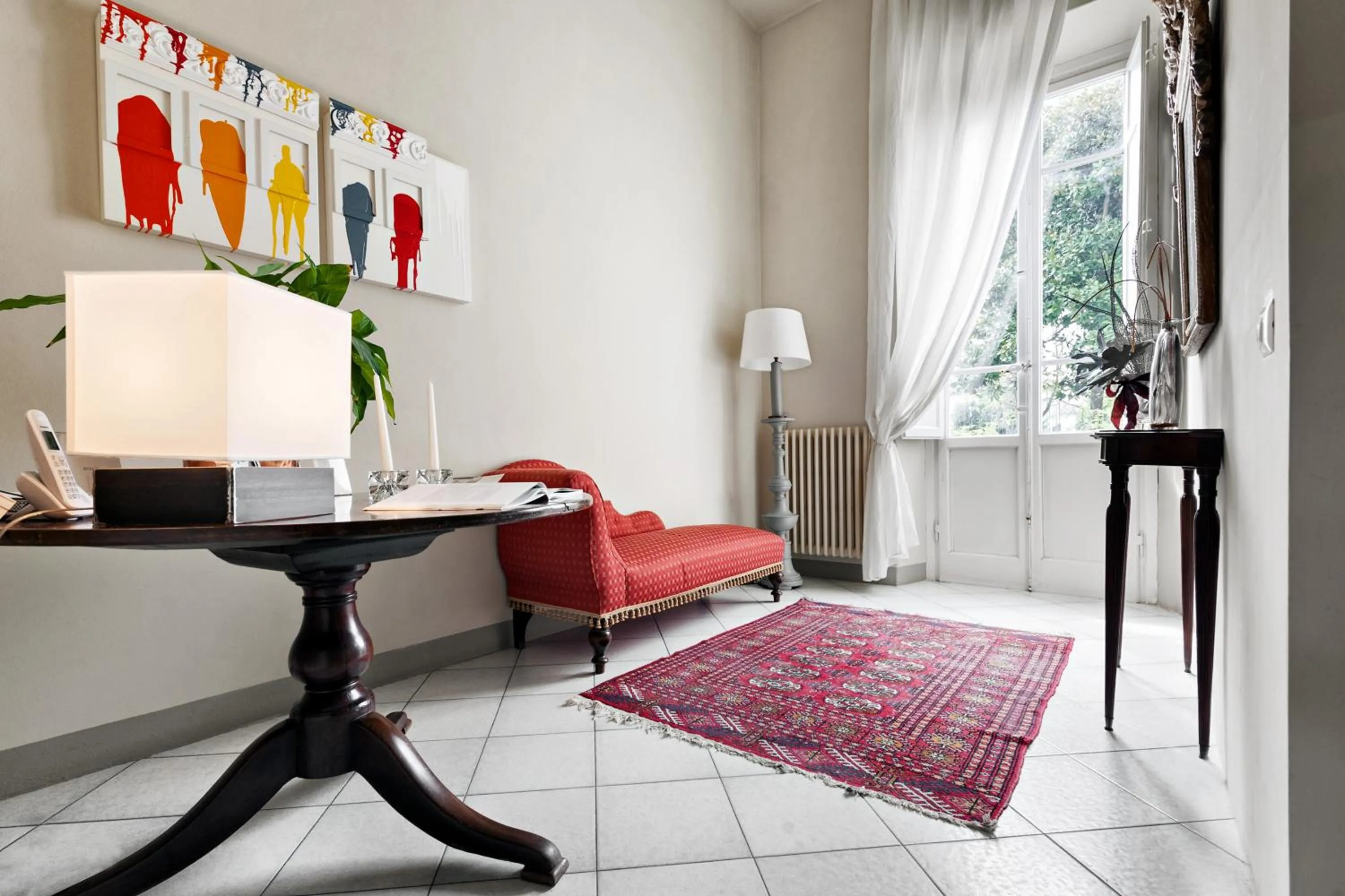 Lobby or reception in Lucca in Villa Lucrezia