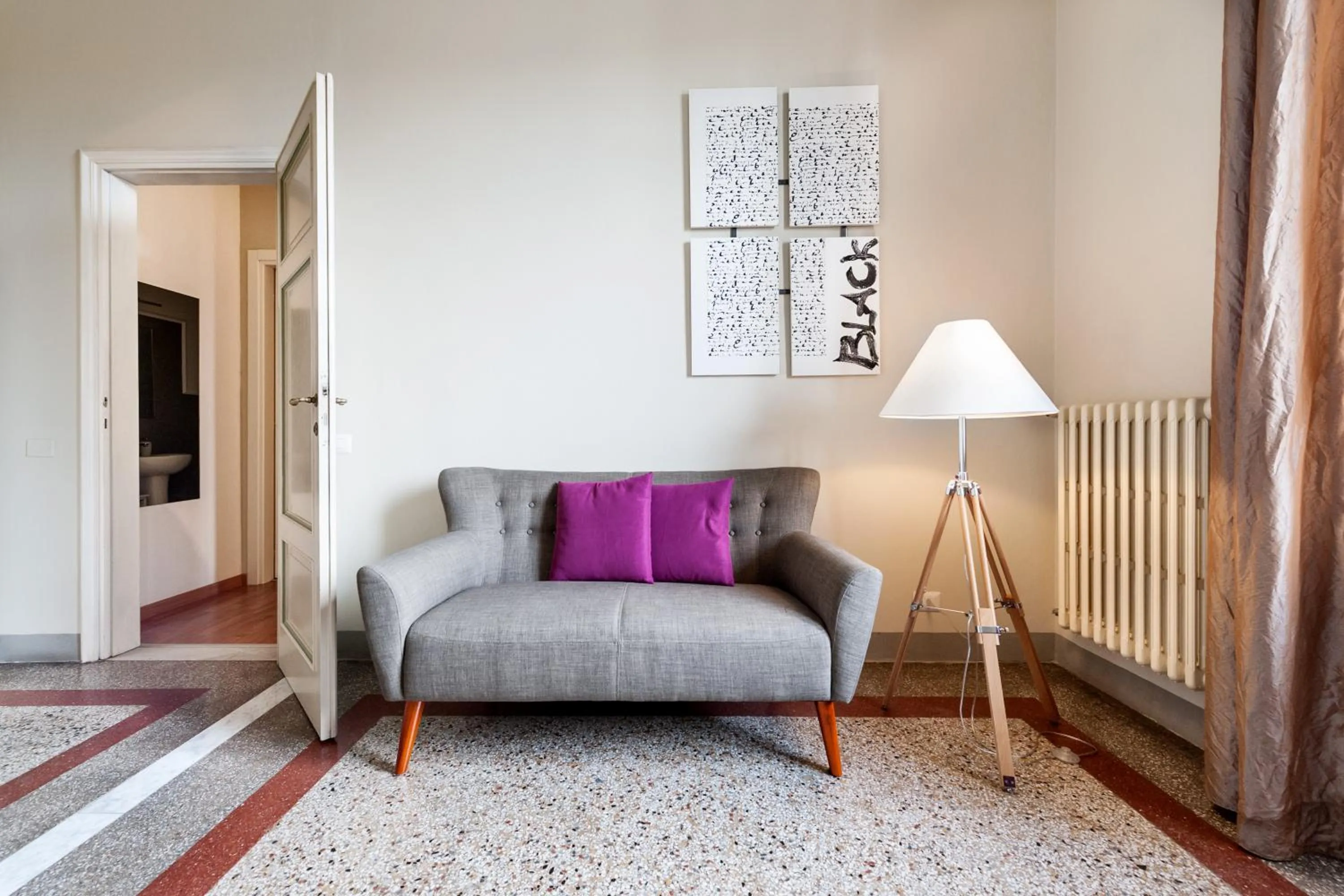 Living room in Lucca in Villa Lucrezia