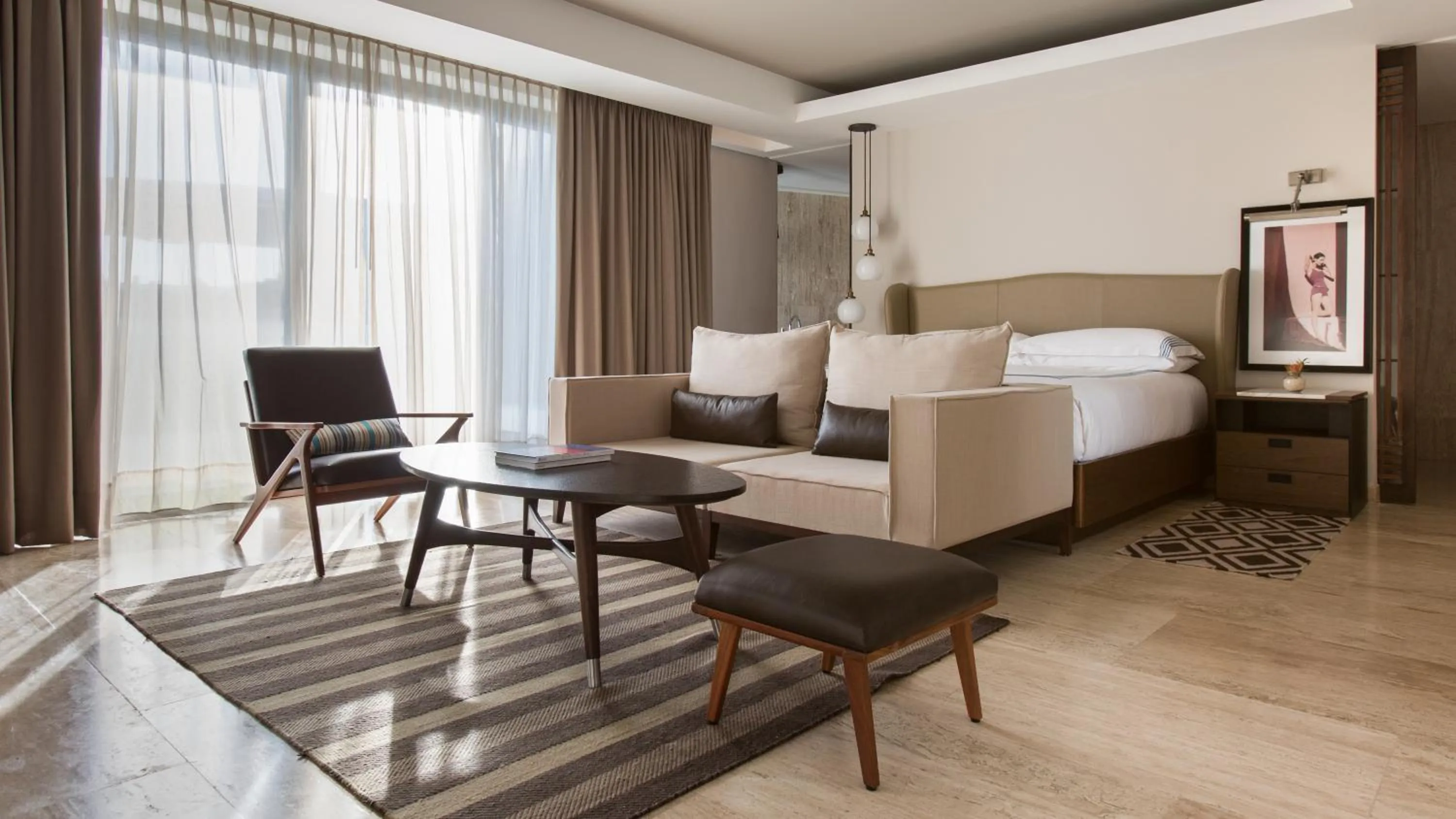 Bed in Thompson Playa Del Carmen Main House, by Hyatt