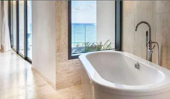 Bathroom in Thompson Playa Del Carmen Main House, by Hyatt