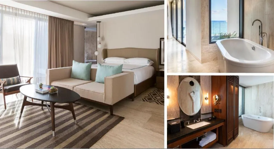 Bed in Thompson Playa Del Carmen Main House, by Hyatt