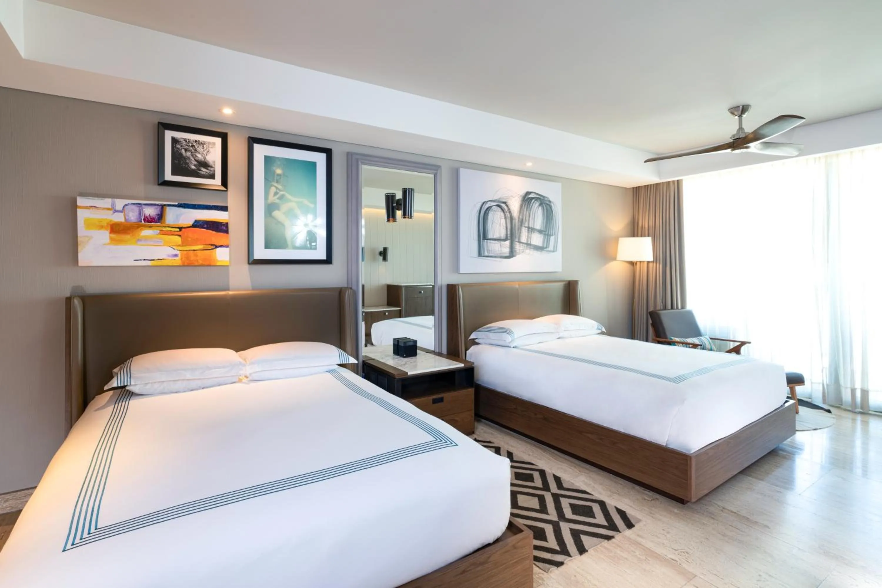 Bed in Thompson Playa Del Carmen Main House, by Hyatt