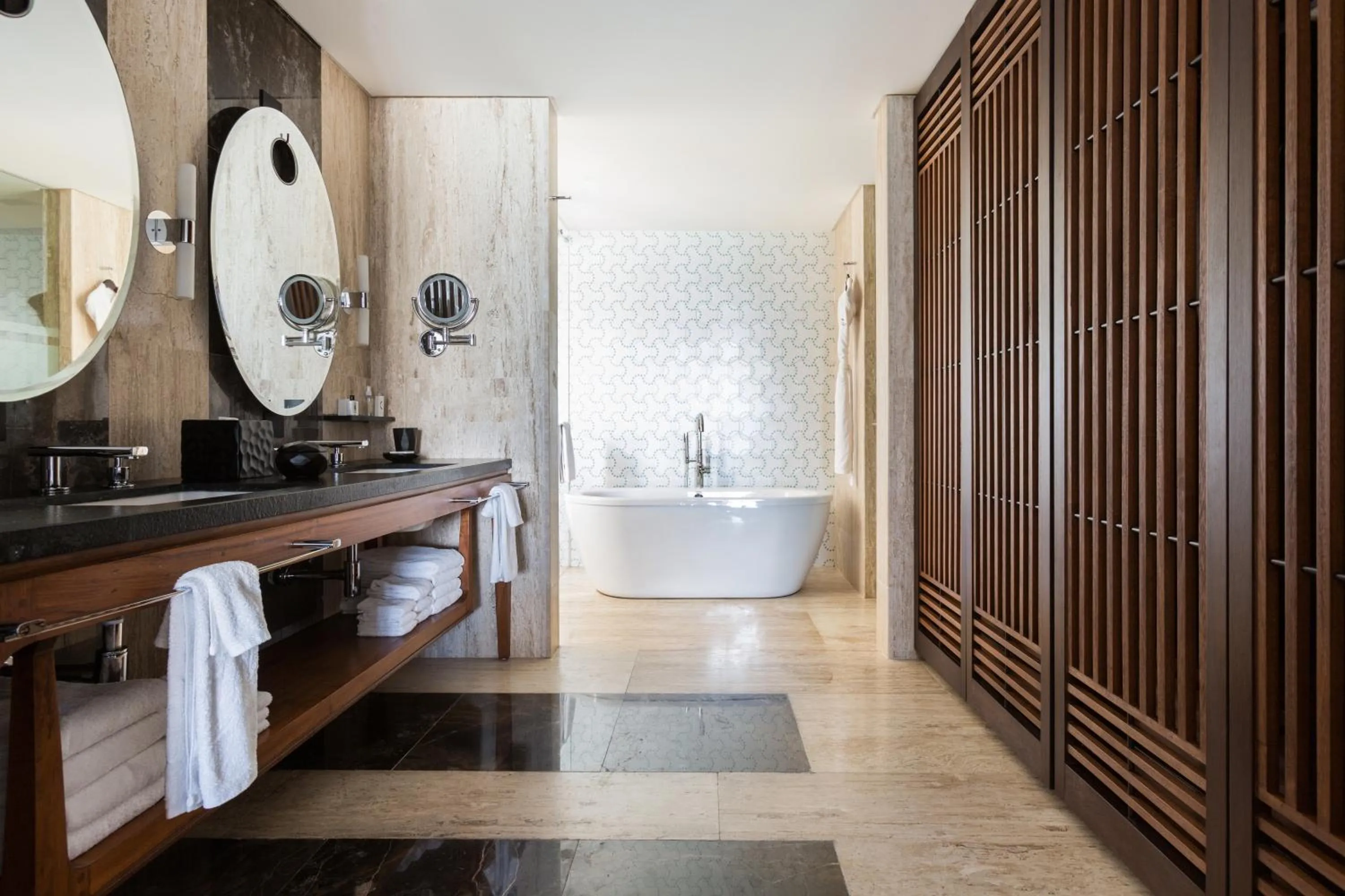 Bathroom in Thompson Playa Del Carmen Main House, by Hyatt