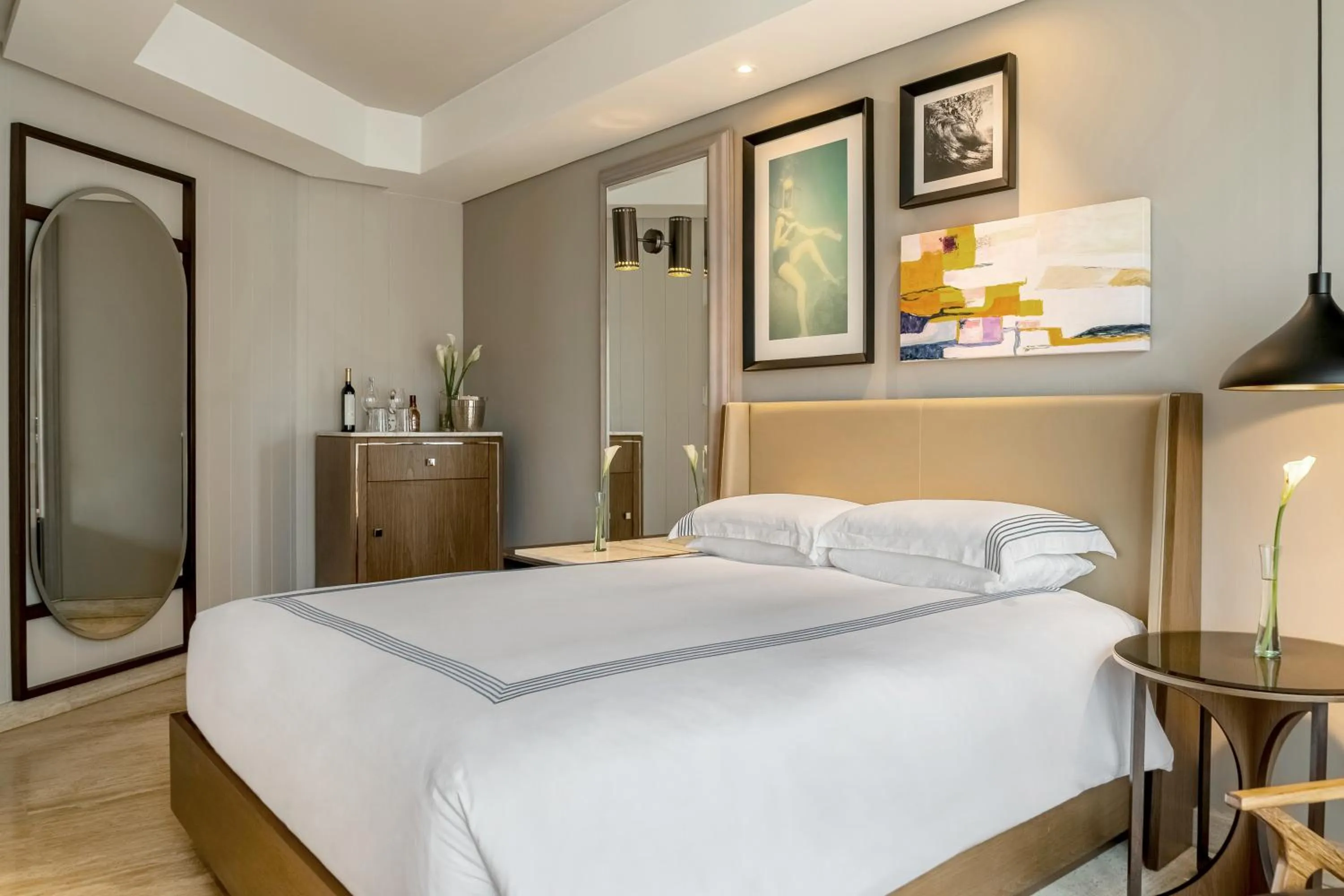 furniture, Bed in Thompson Playa Del Carmen Main House, by Hyatt