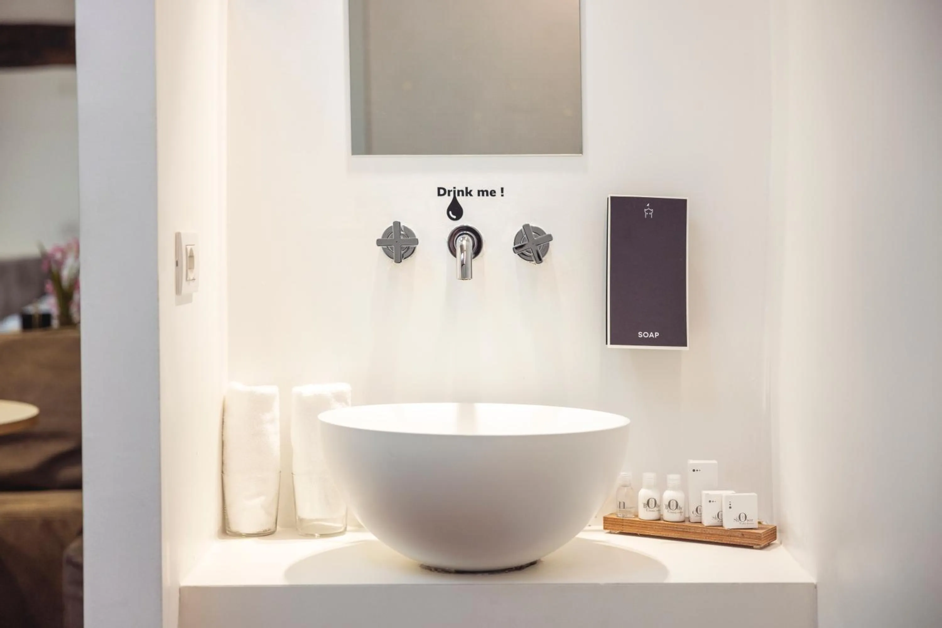 Bathroom in Soul of Trento Vicolo del vo'