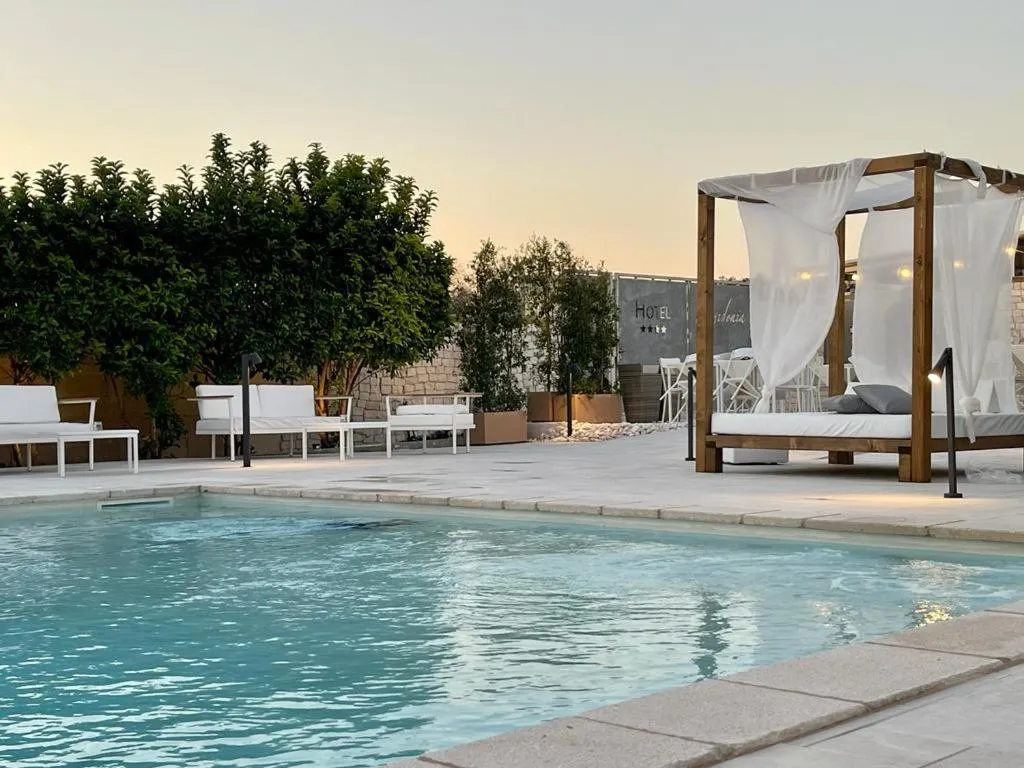 Swimming pool in Hotel Posidonia