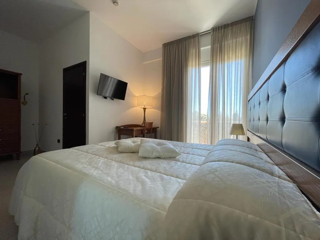 Bedroom, Bed in Hotel Posidonia