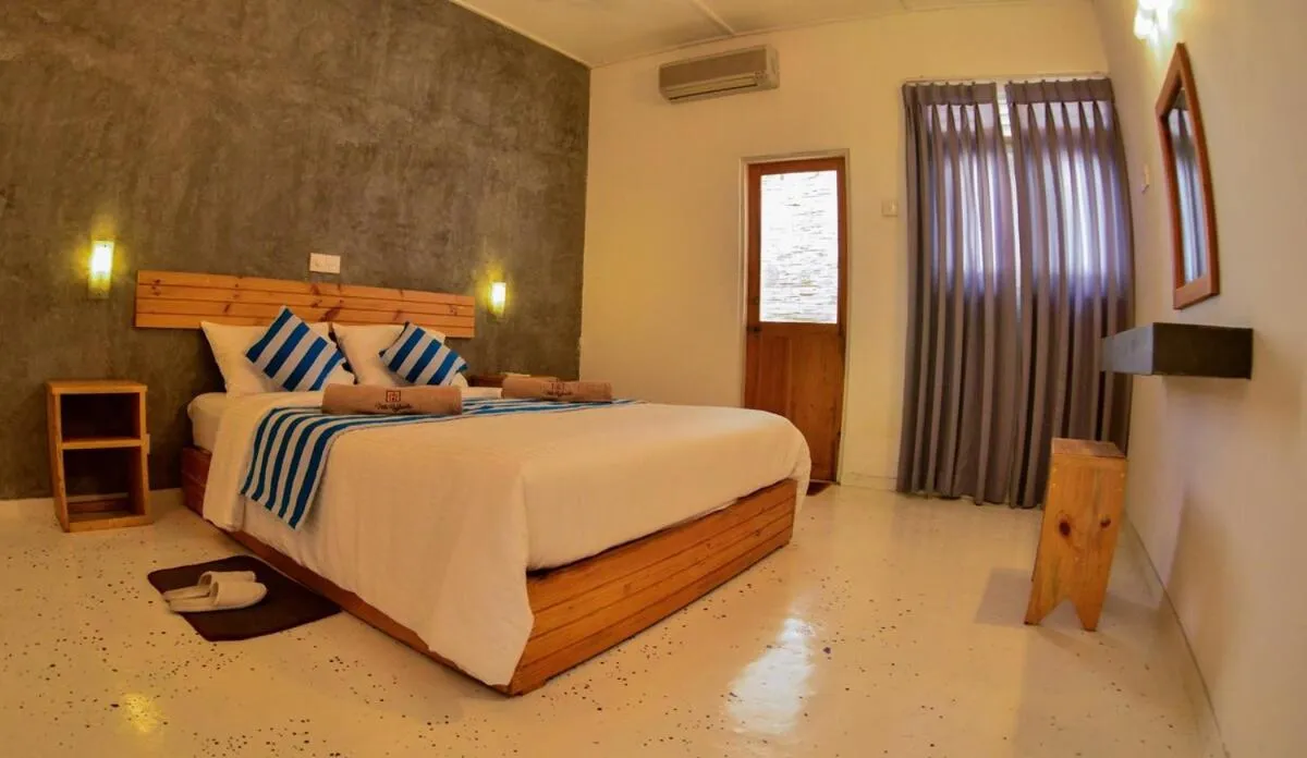 Bed in Villa Raffaello