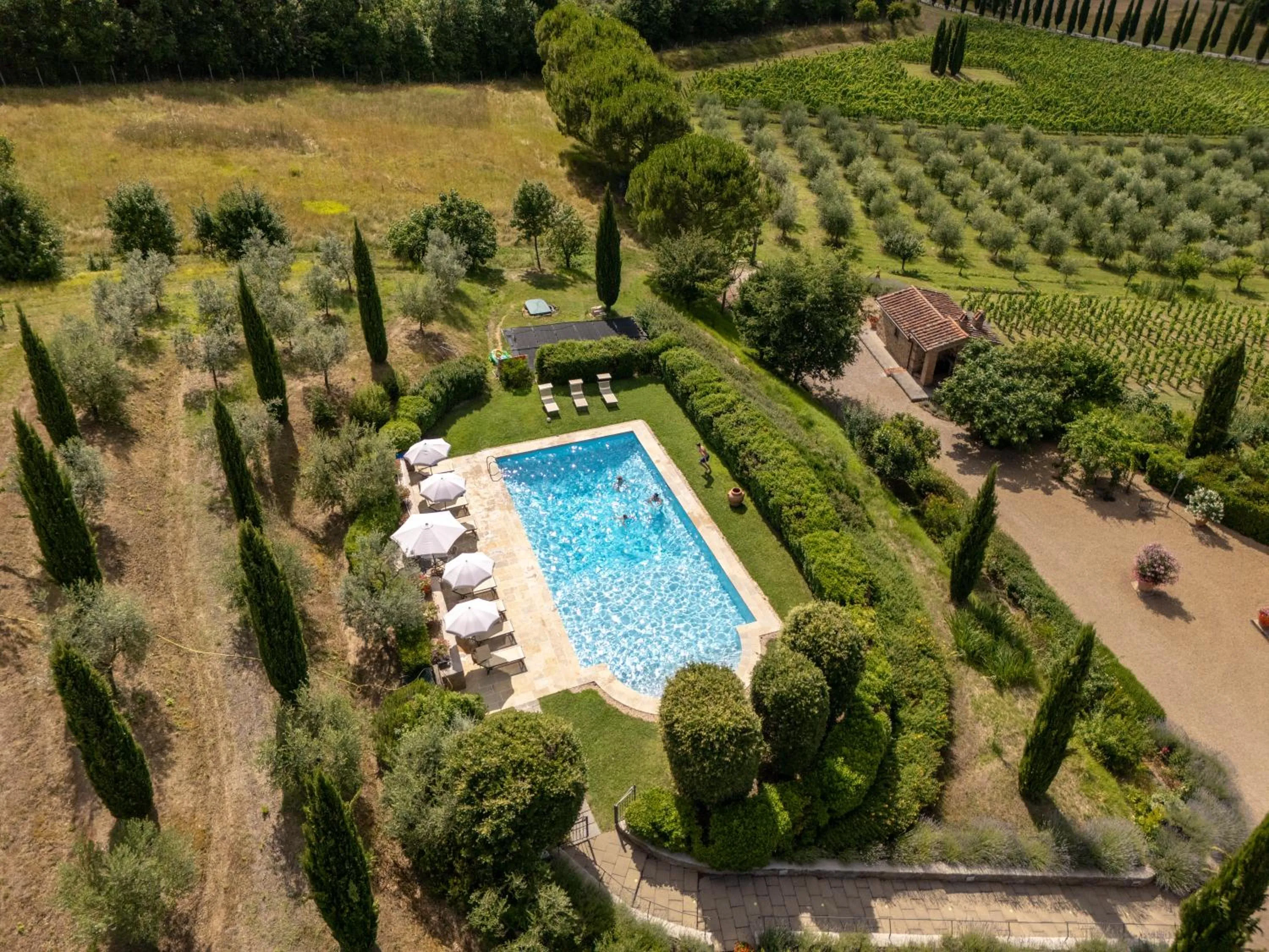 Swimming pool in Casa Portagioia