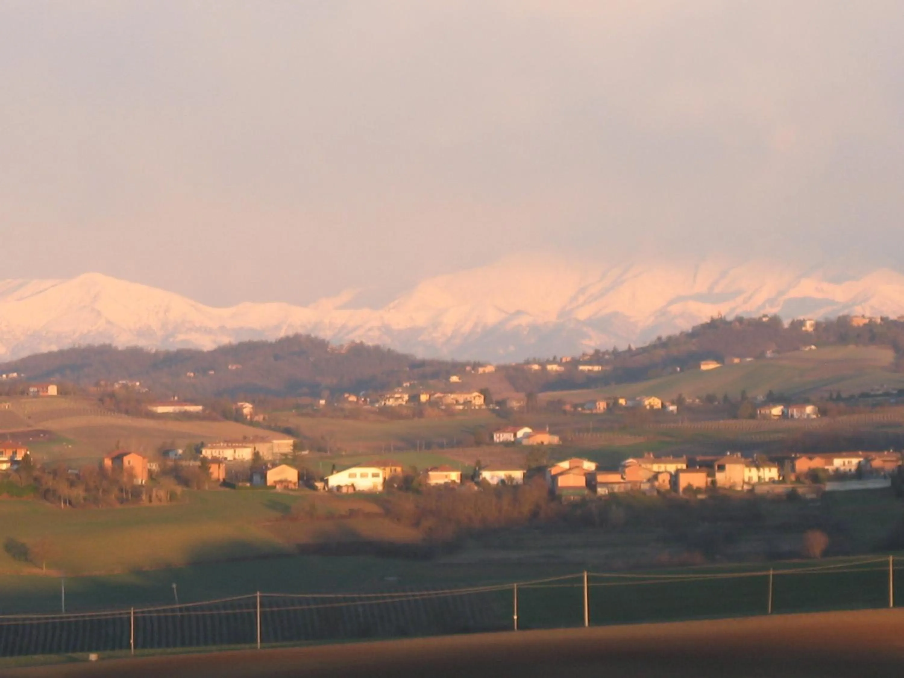 Mountain view in il Balcone sul Monferrato