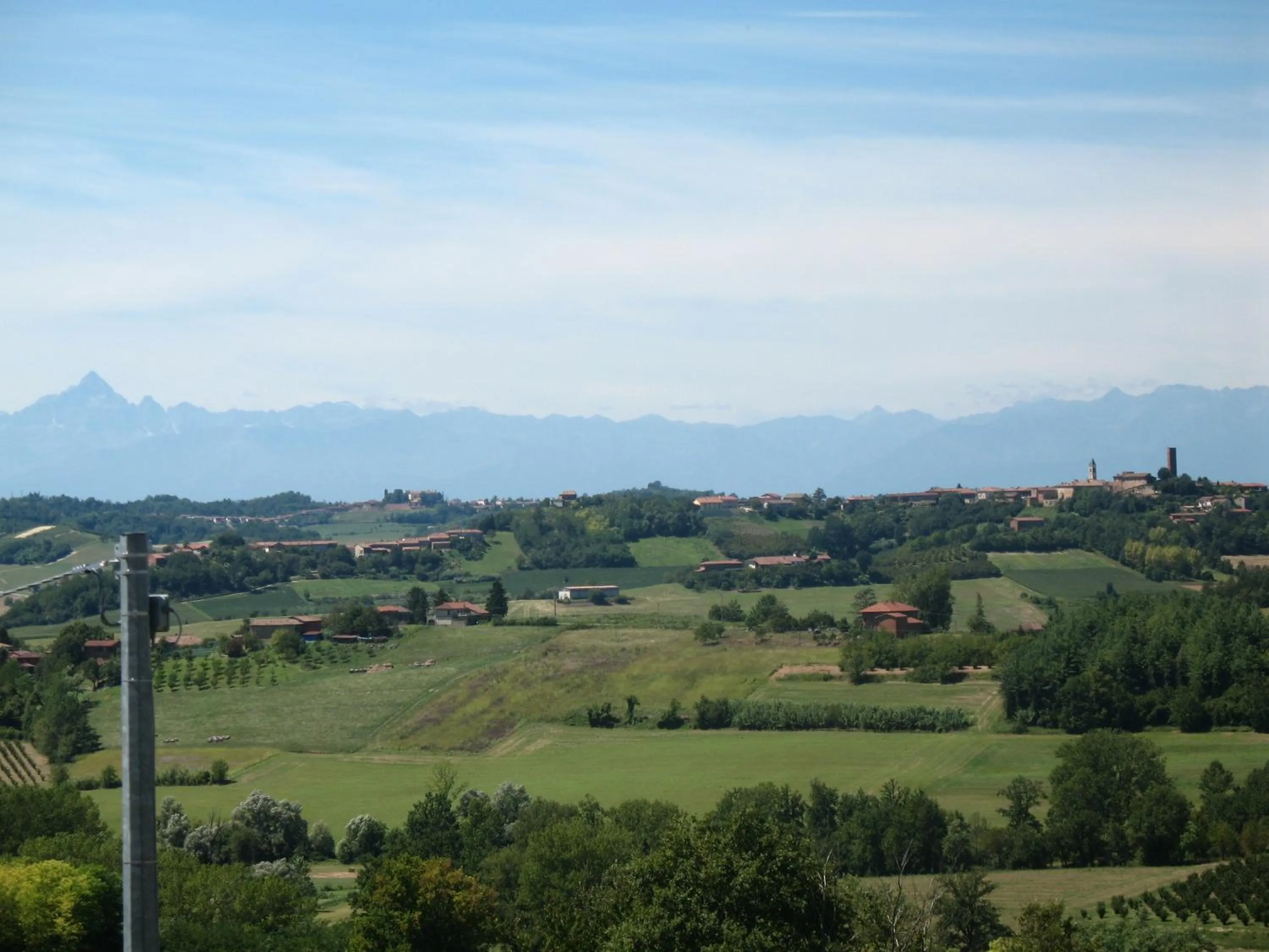 Mountain view in il Balcone sul Monferrato
