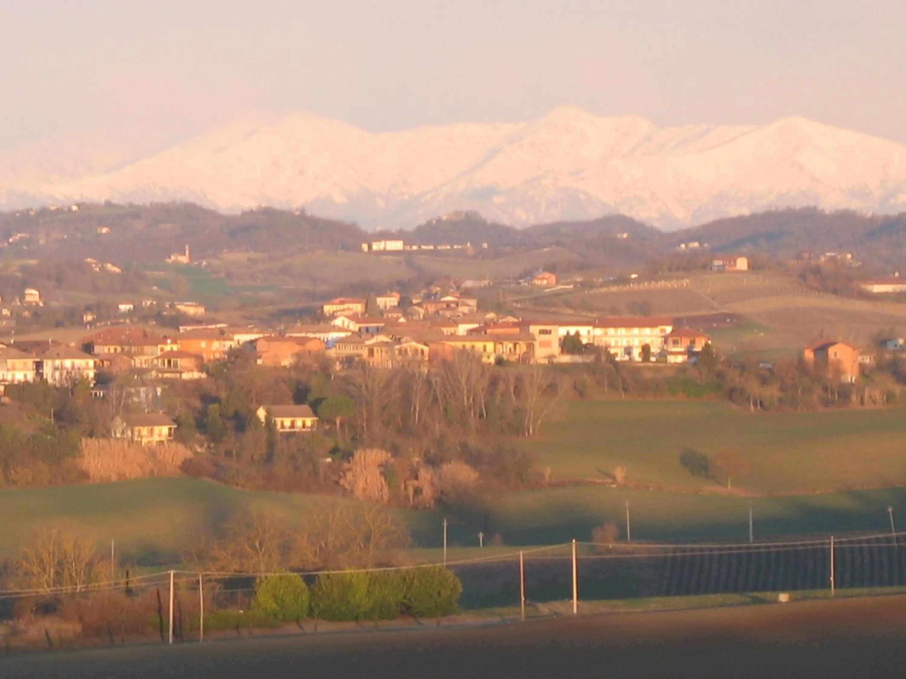 Mountain view in il Balcone sul Monferrato