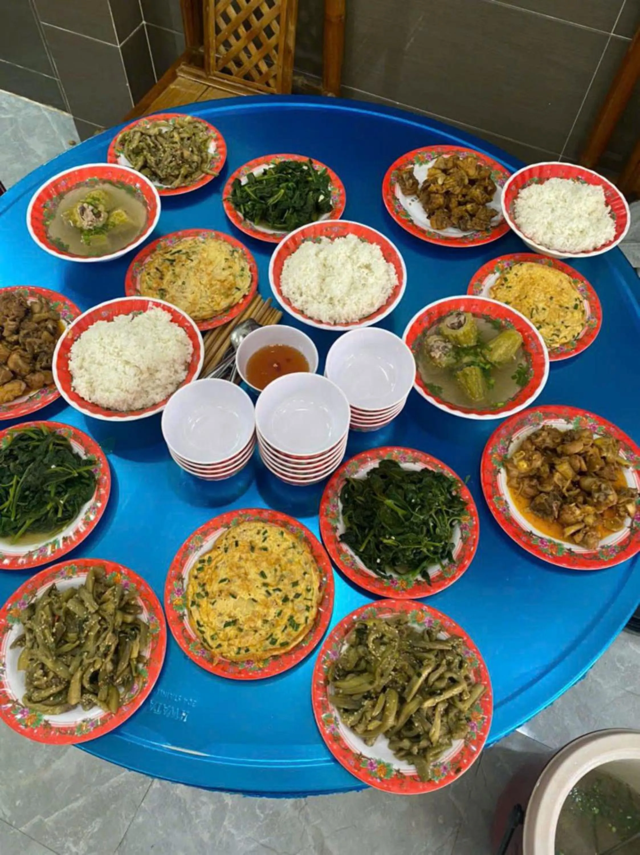 Food in Bong House Homestay