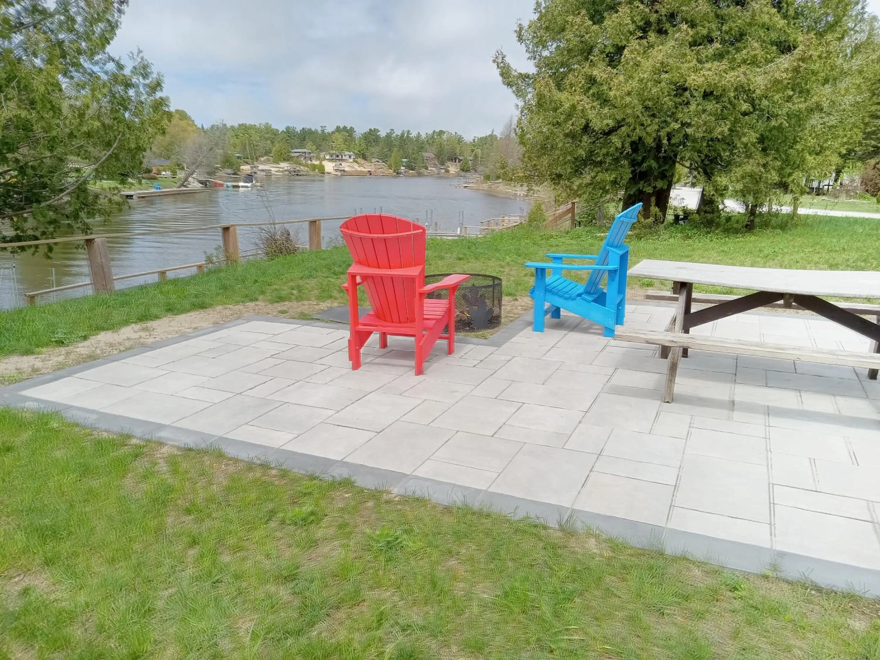 Patio in Sauble River Marina and Lodge Resort