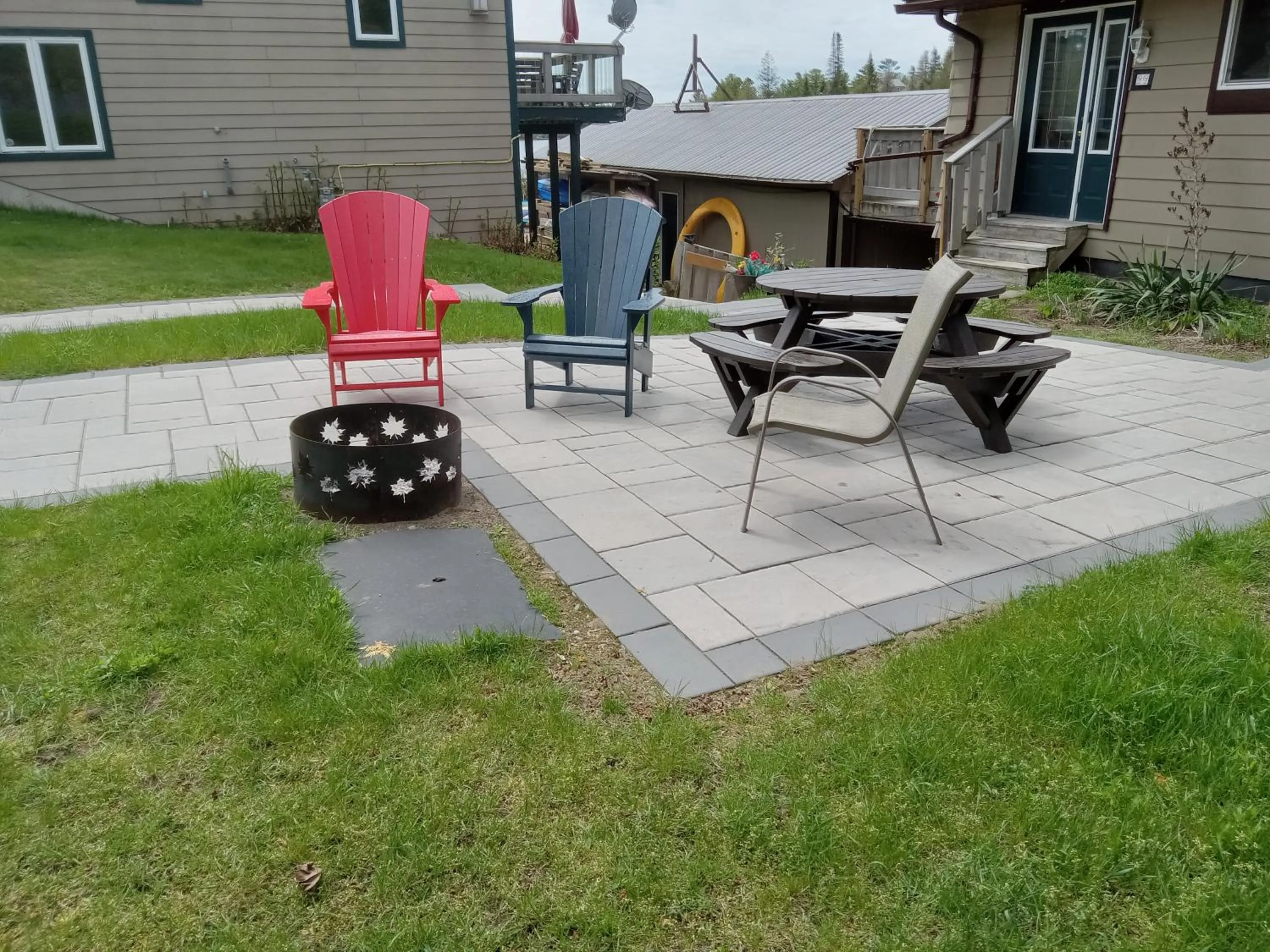 Patio in Sauble River Marina and Lodge Resort