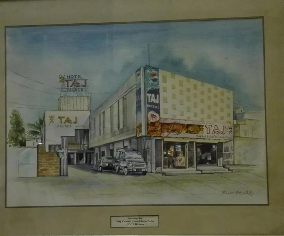 City view in Hotel Taj Palace