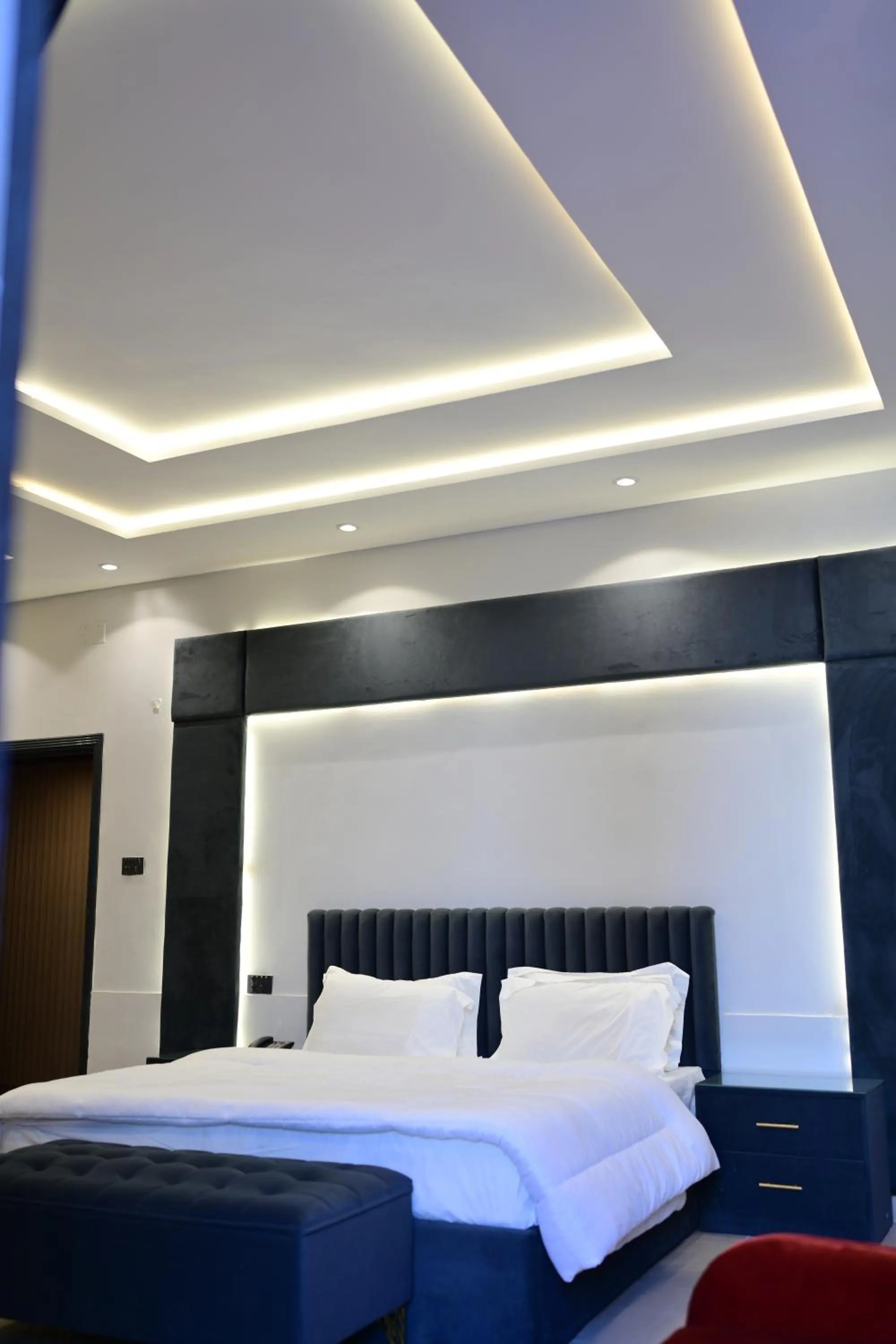 Bed in Hotel Taj Palace