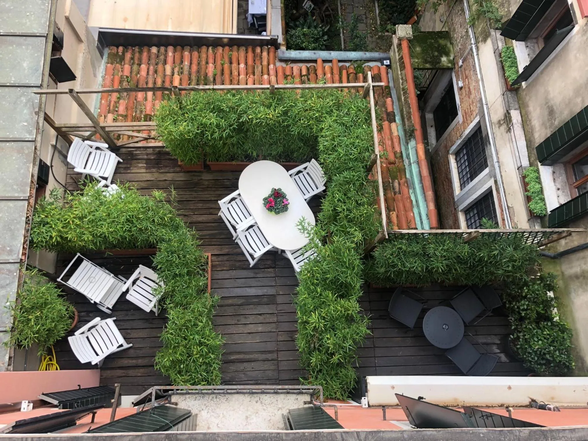 Garden in B&B Patatina