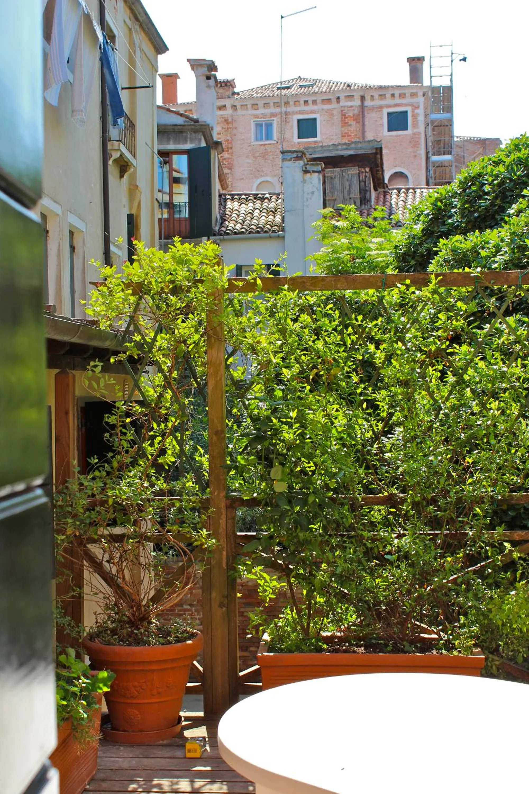Balcony/Terrace in B&B Patatina